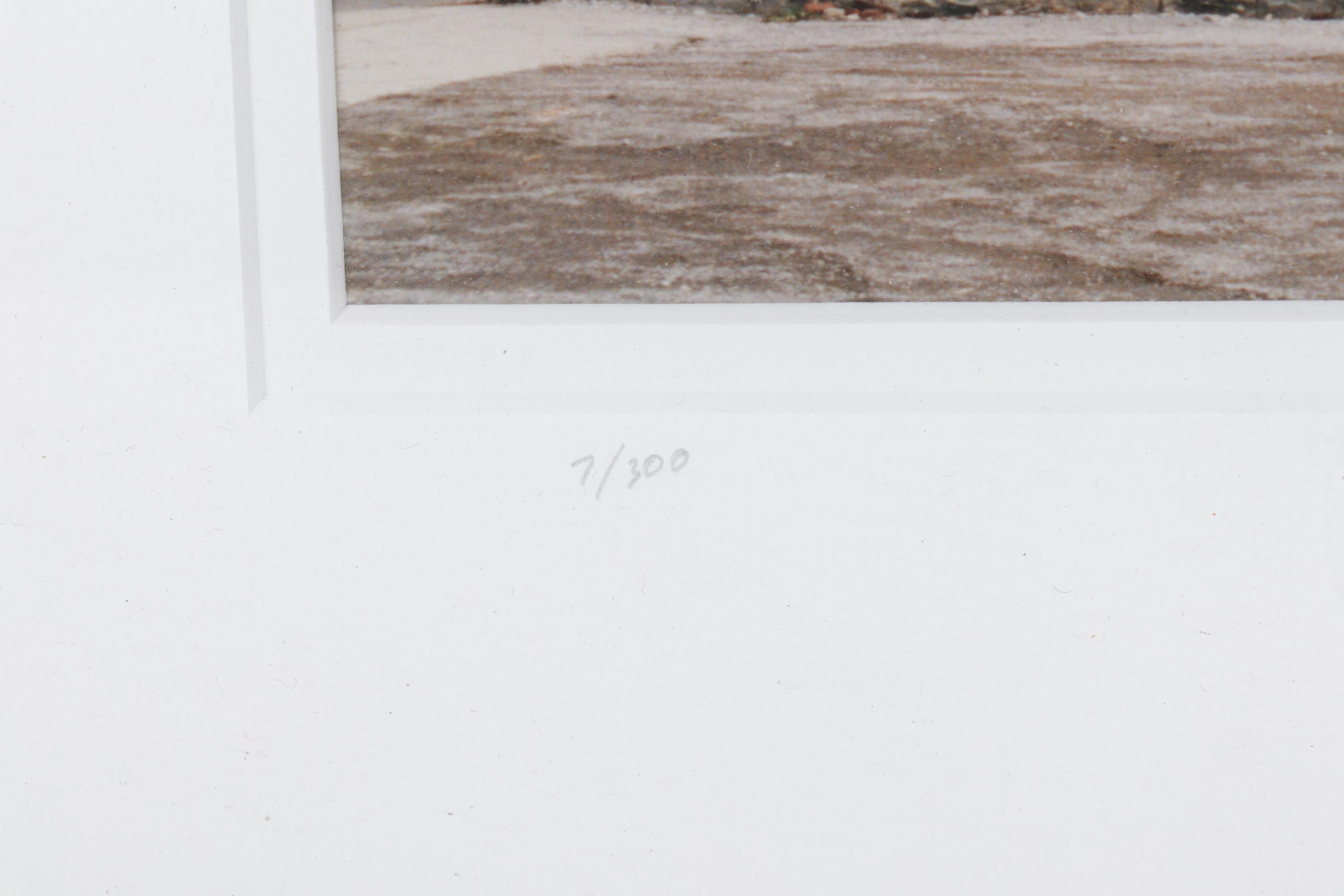 John William Henry Thomas Photograph of Chewing Tobacco Ad in Canton, Ohio