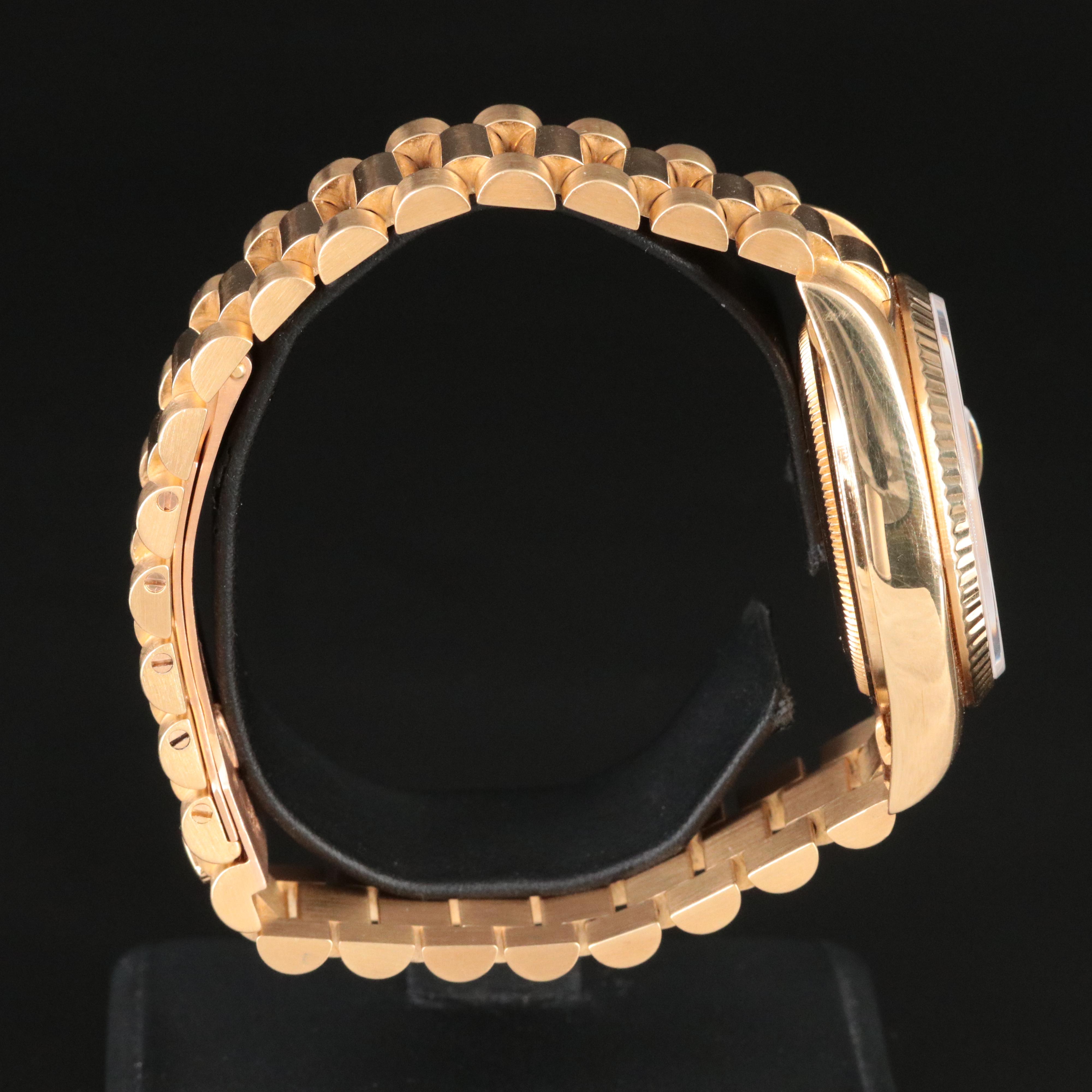 Rolex Factory Diamond Dial Day-Date Model 18038 Watch