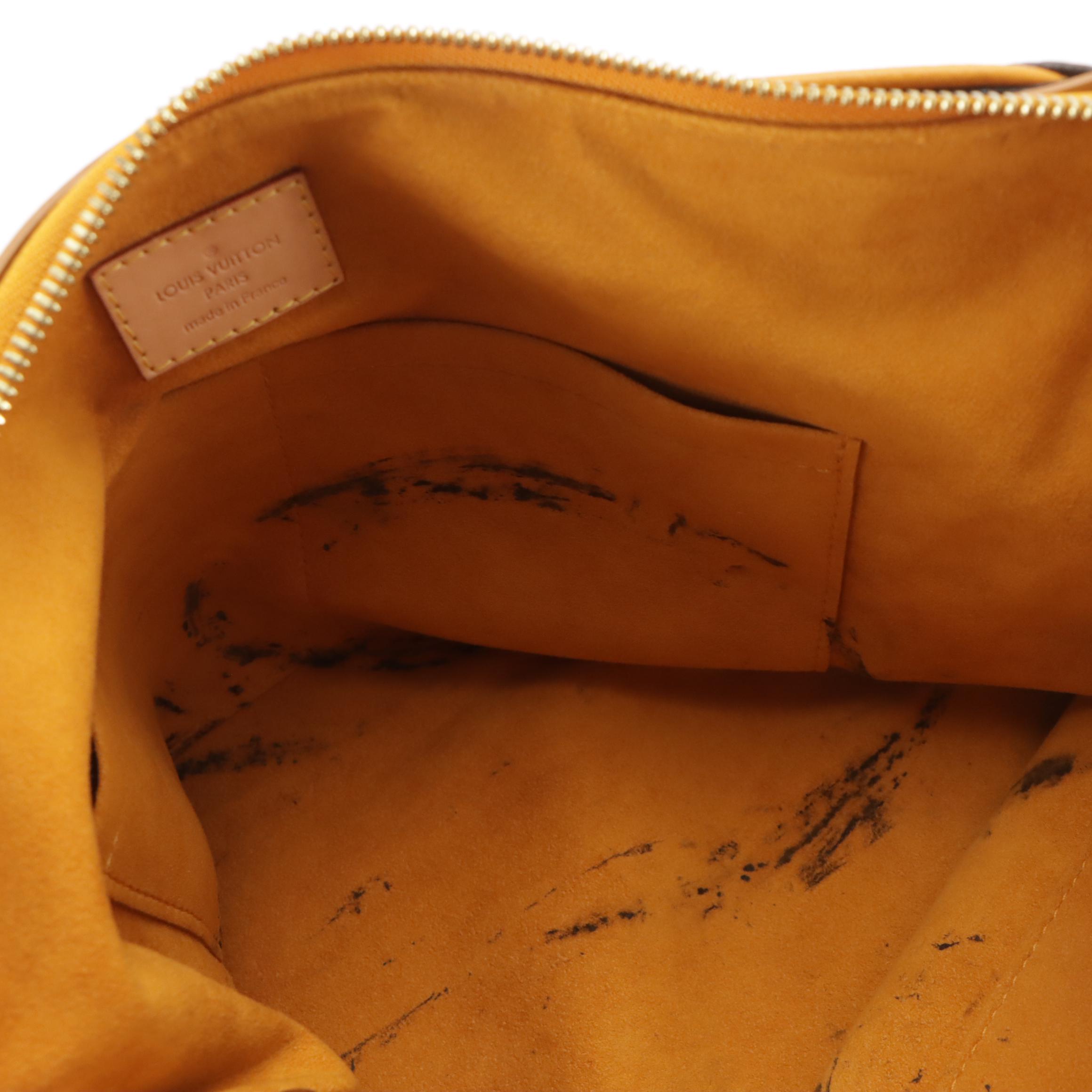 Louis Vuitton Pallas Two-Way Bag in Monogram Canvas and Safran Calfskin Leather