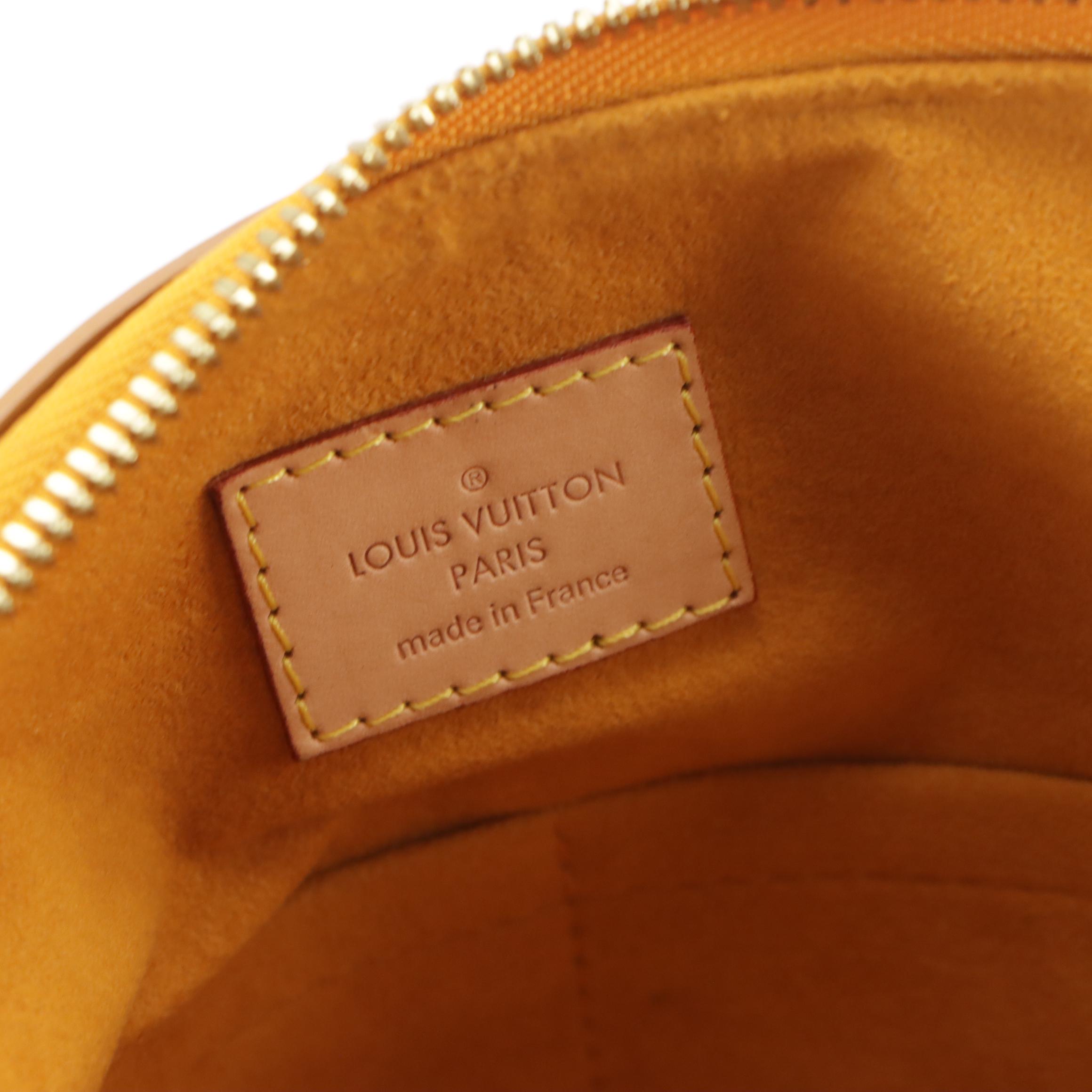Louis Vuitton Pallas Two-Way Bag in Monogram Canvas and Safran Calfskin Leather