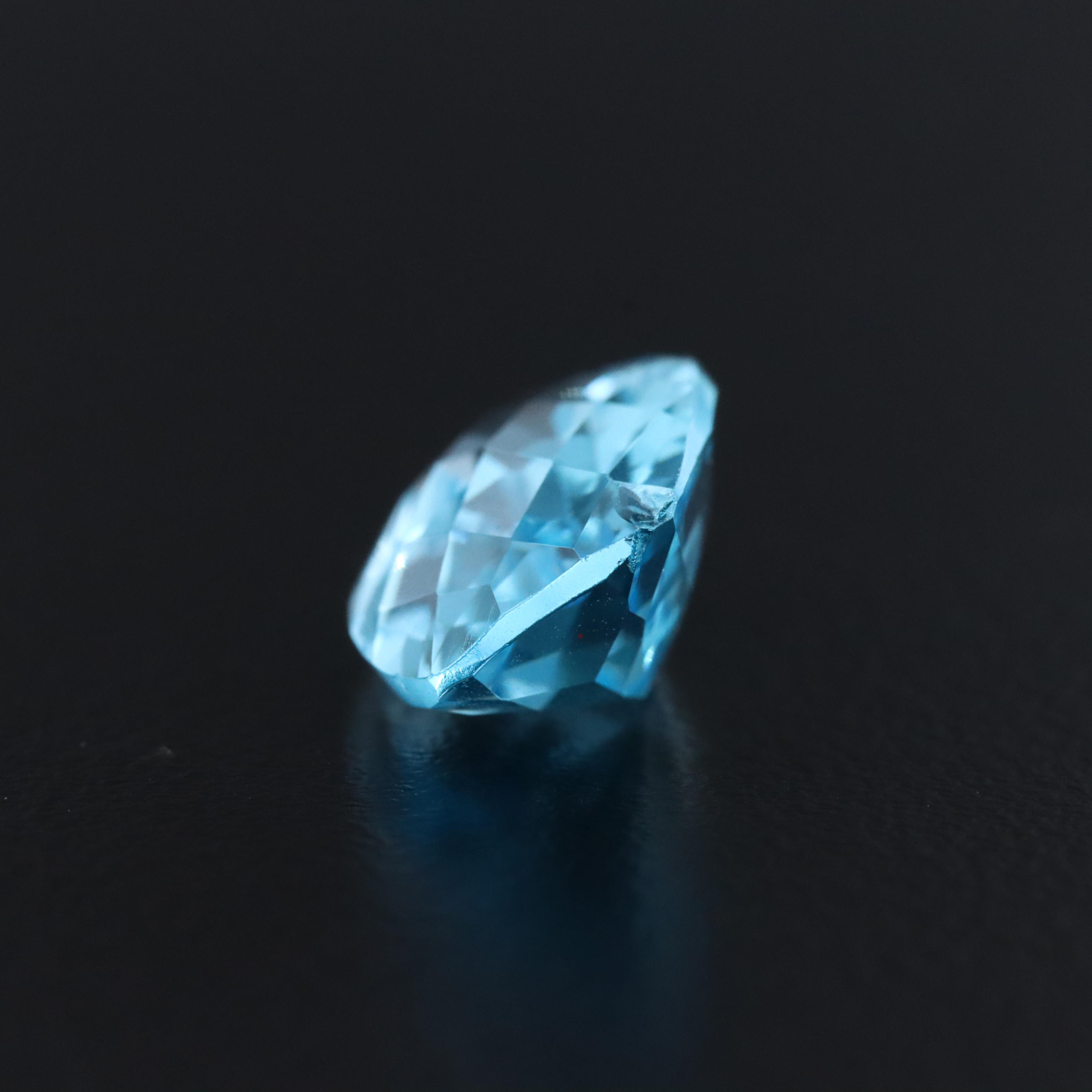 Loose 7.23 CT Blue Topaz