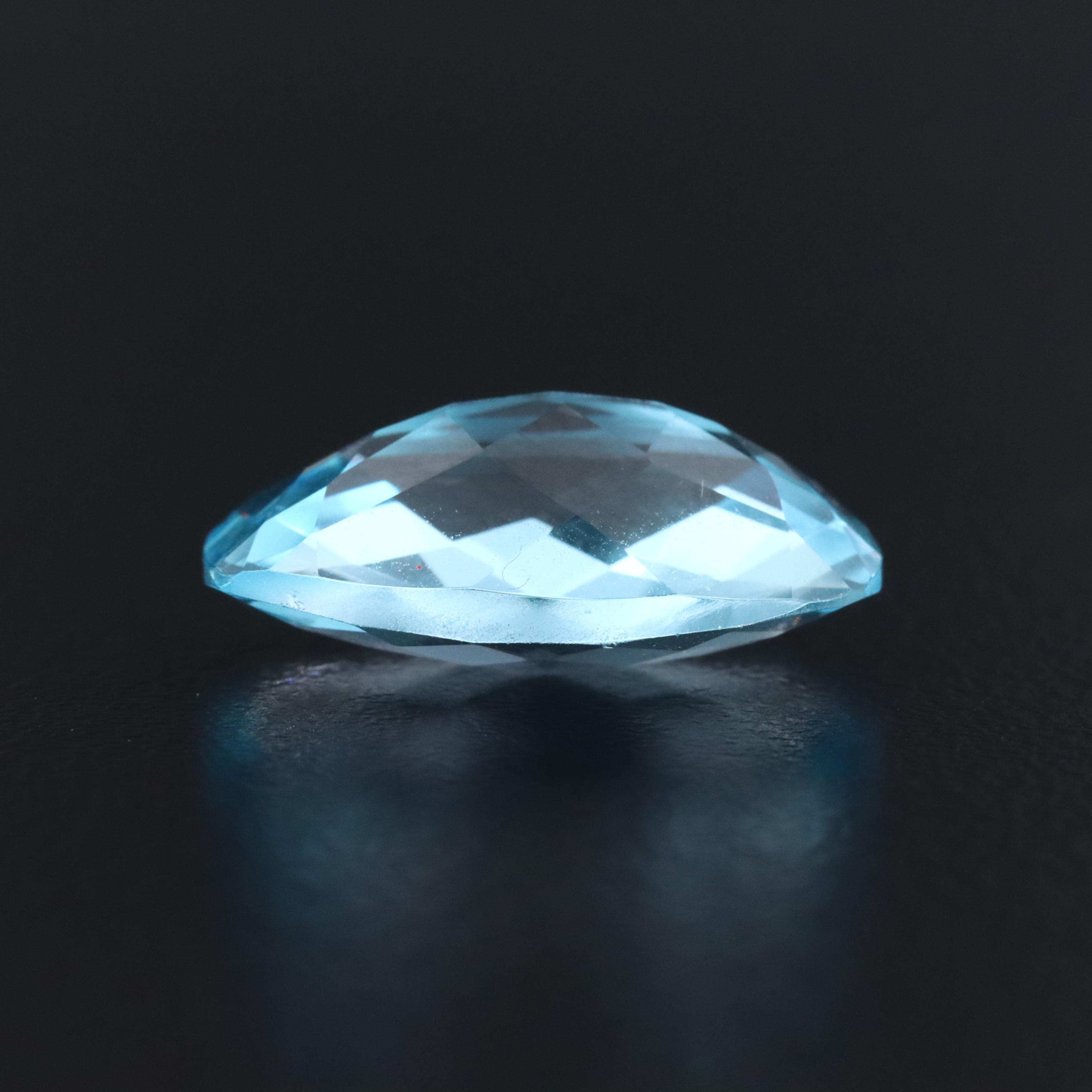 Loose 7.23 CT Blue Topaz