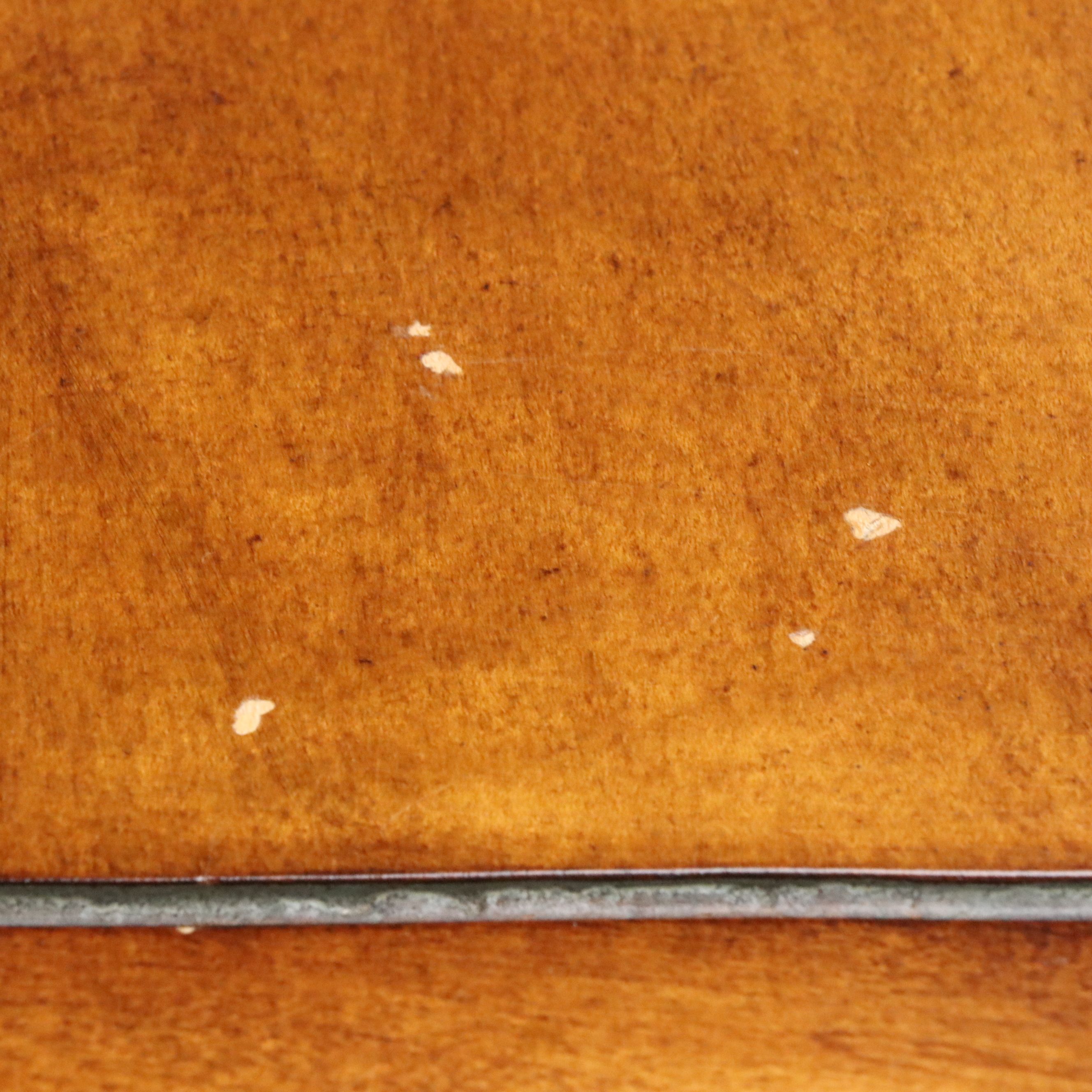 Carved Cherry Console Table