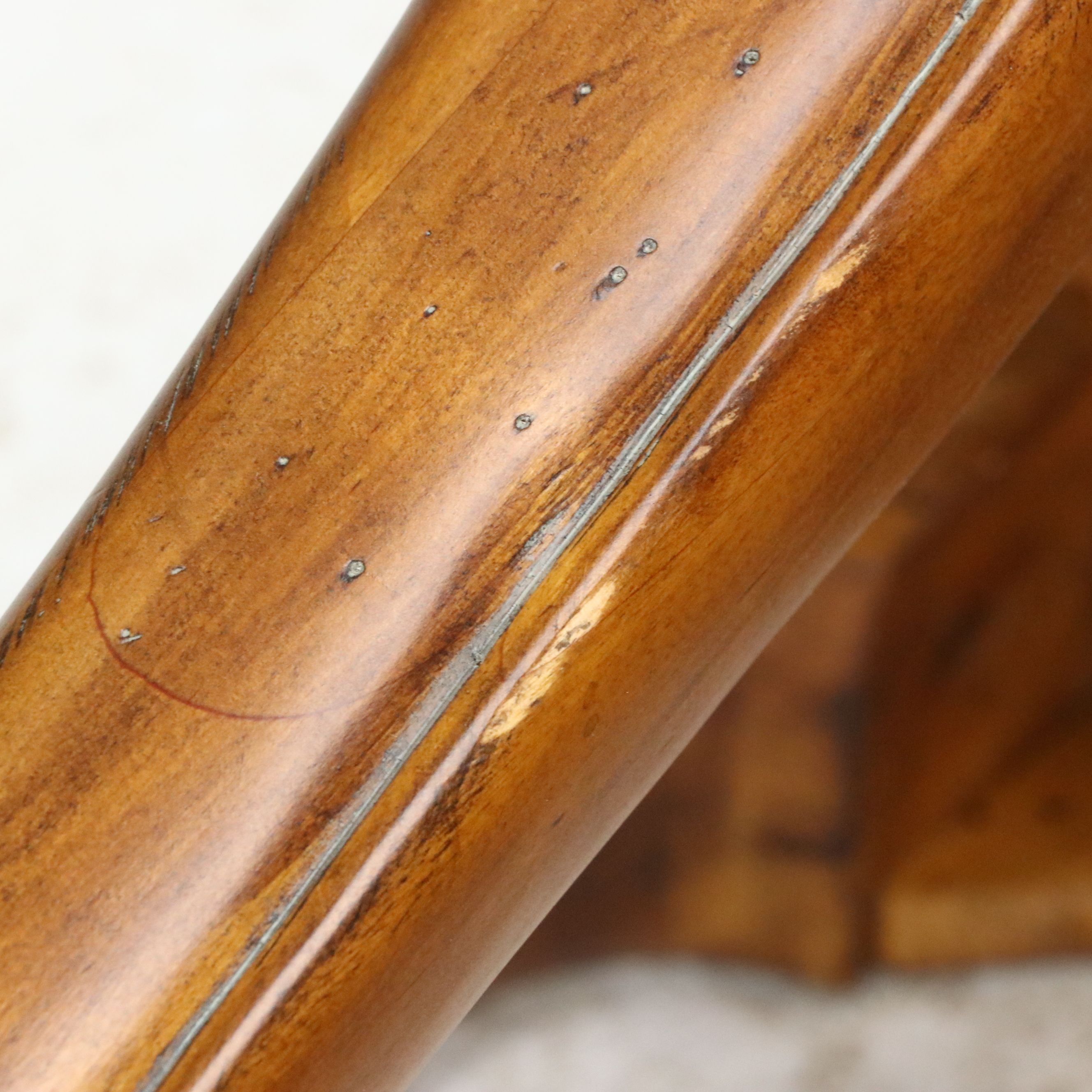 Carved Cherry Console Table