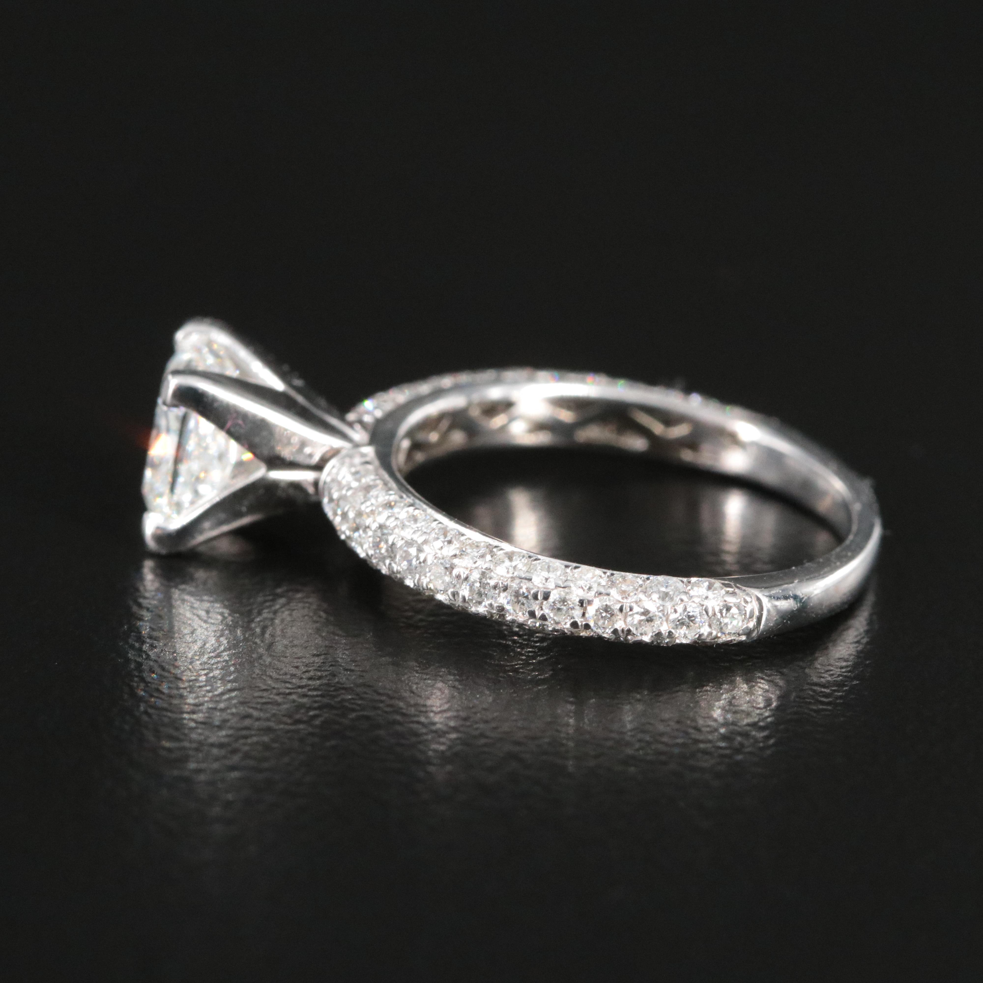 14K 1.97 CTW Diamond Ring with GIA eReport