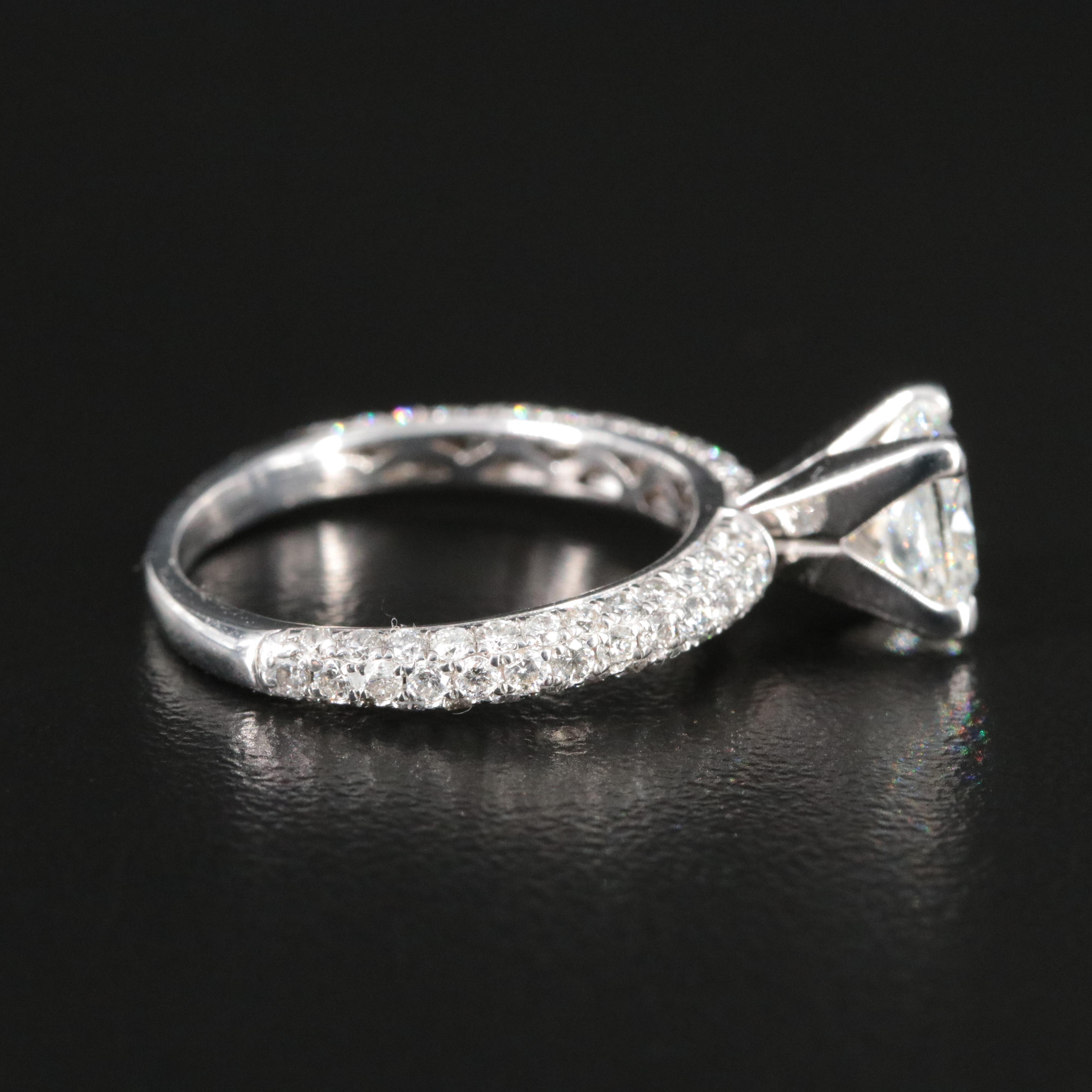 14K 1.97 CTW Diamond Ring with GIA eReport