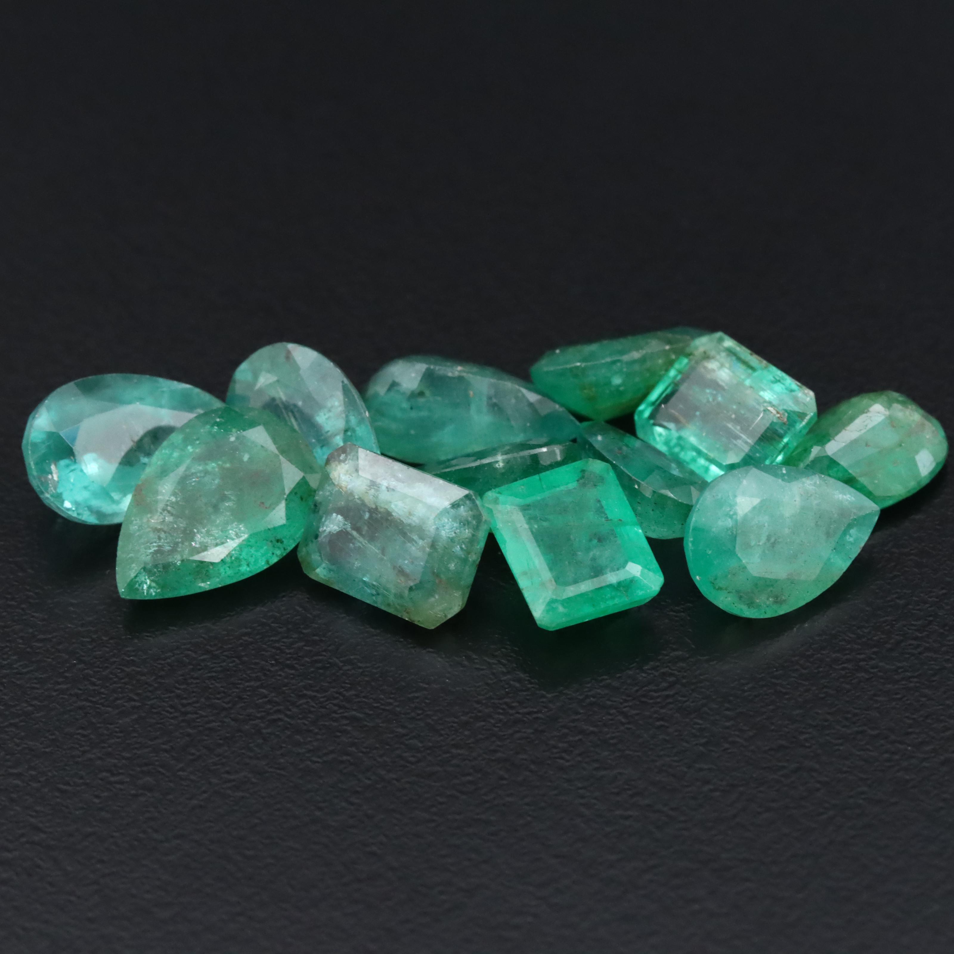 Loose 25.82 CTW Emeralds