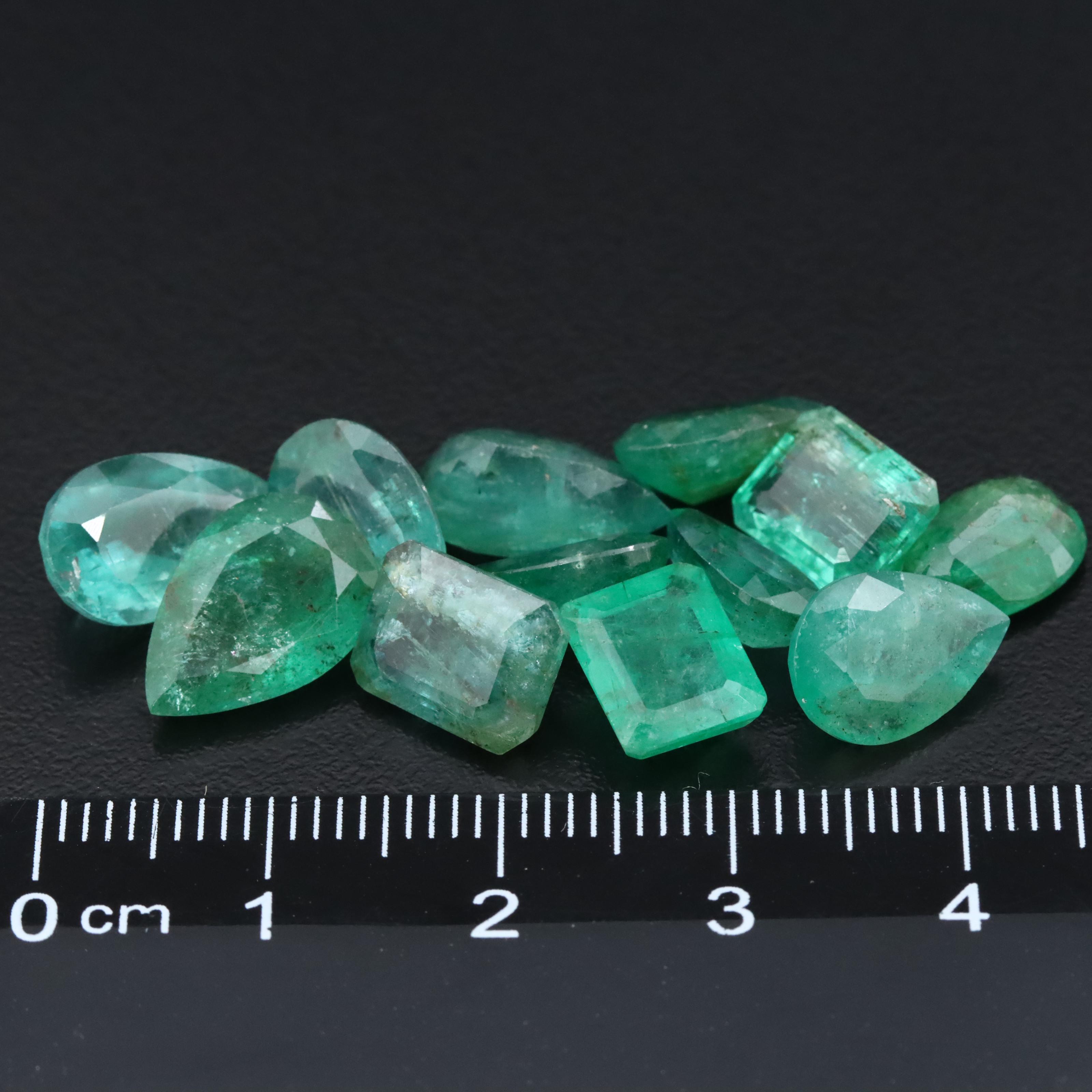 Loose 25.82 CTW Emeralds