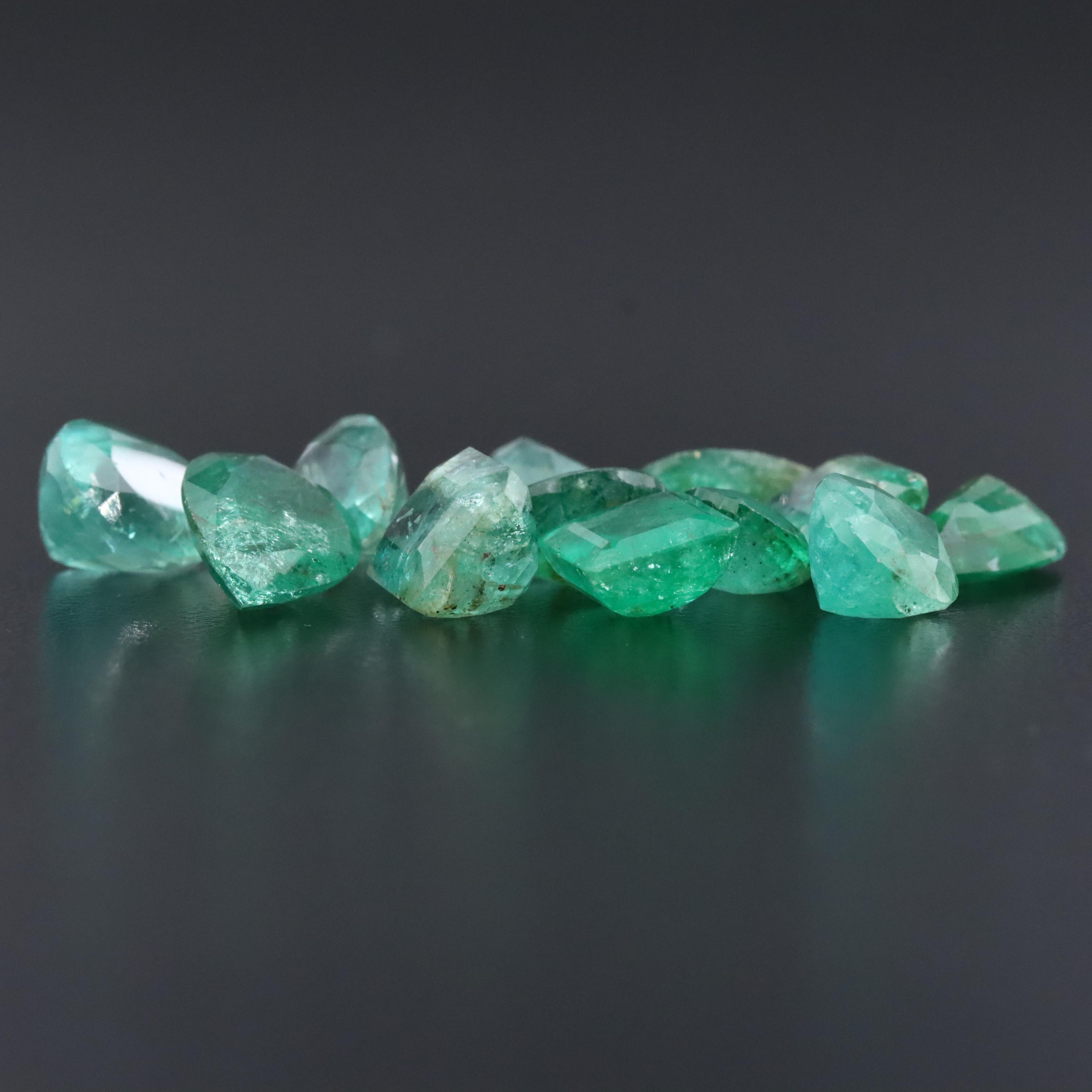 Loose 25.82 CTW Emeralds