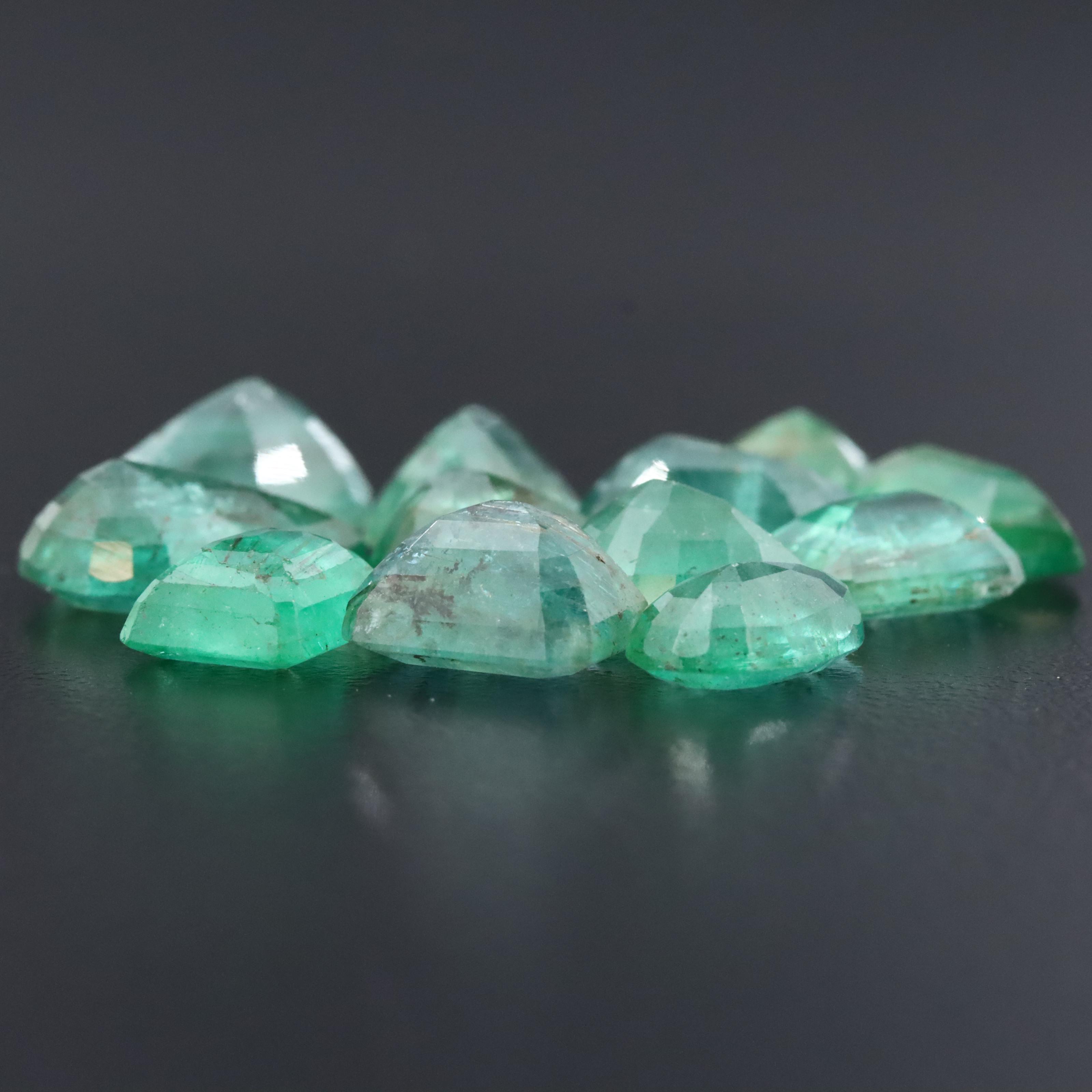 Loose 25.82 CTW Emeralds