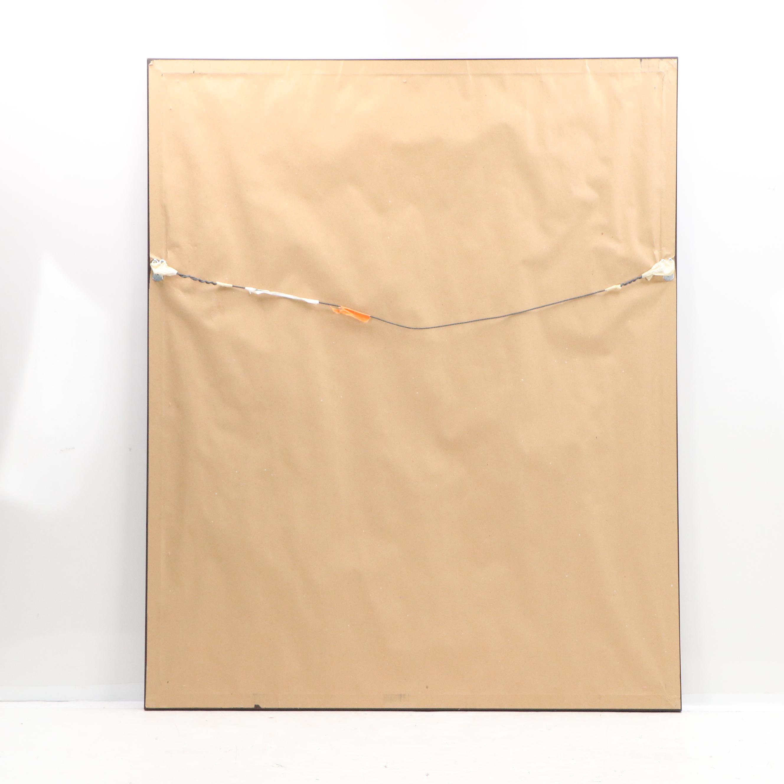 Gussie Marshallsea Abstract Mixed Media Painting, 2001