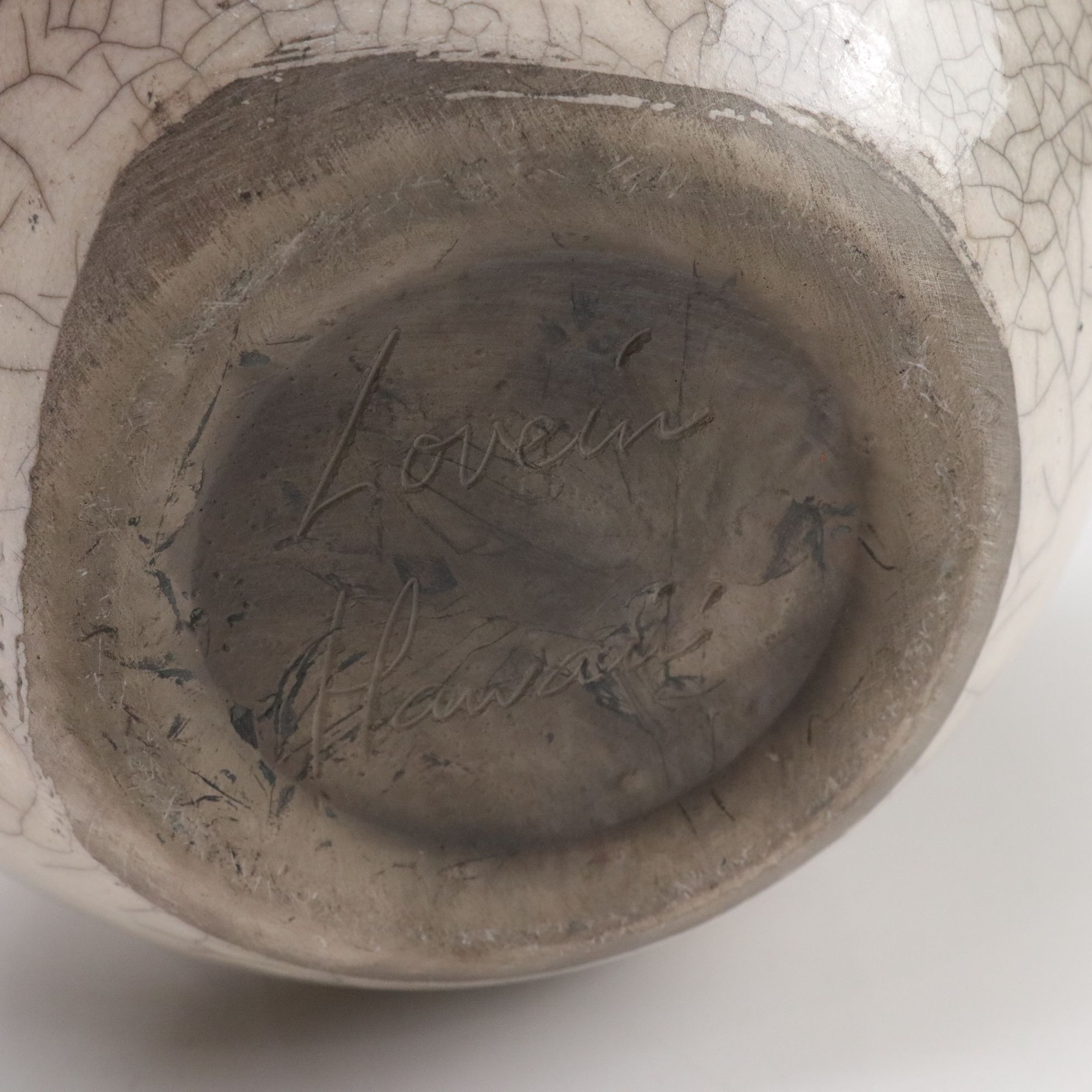 Matthew Lovein "Wish Keeper" Ceramic Vessel & Stand