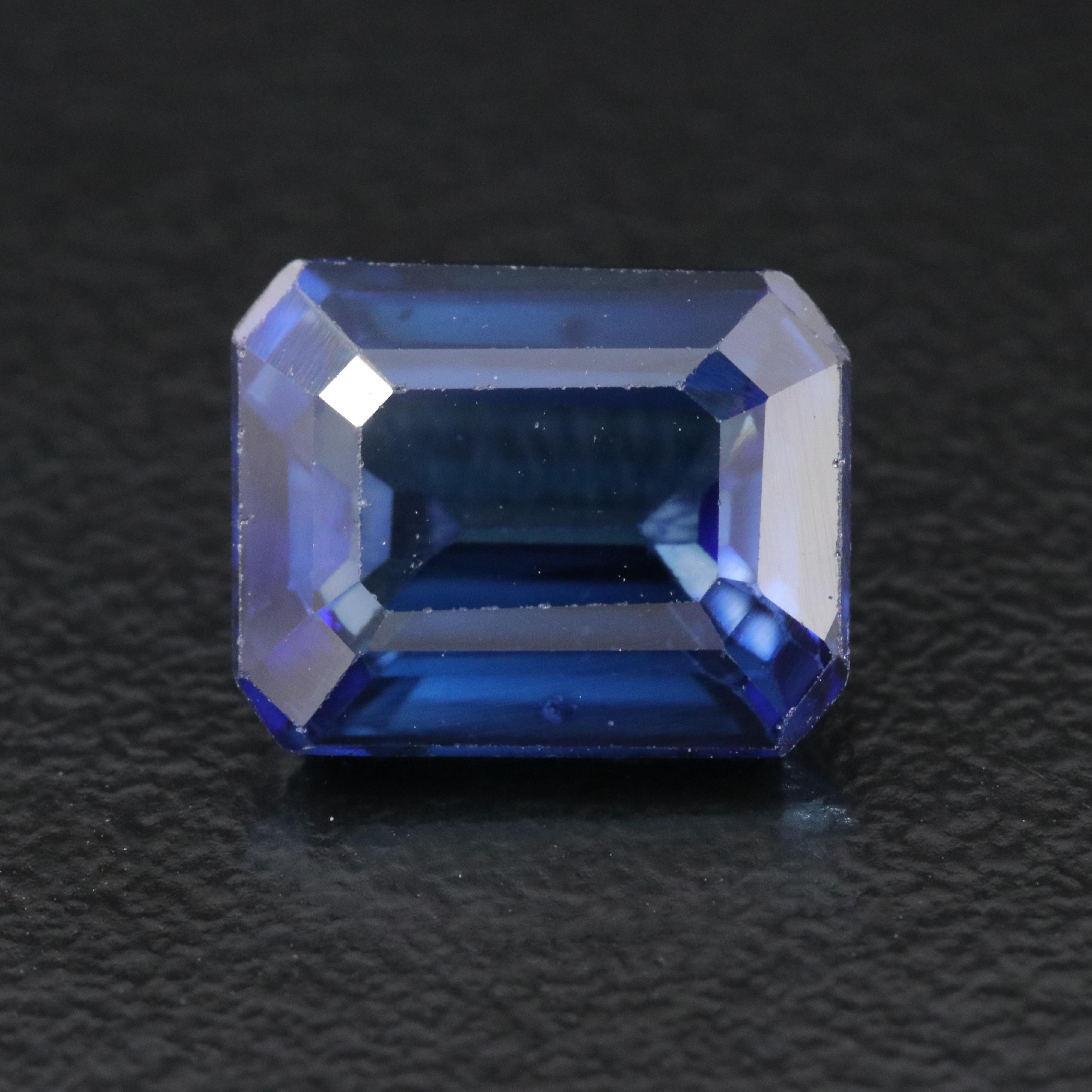 Loose 4.81 CT Lab Grown Sapphire