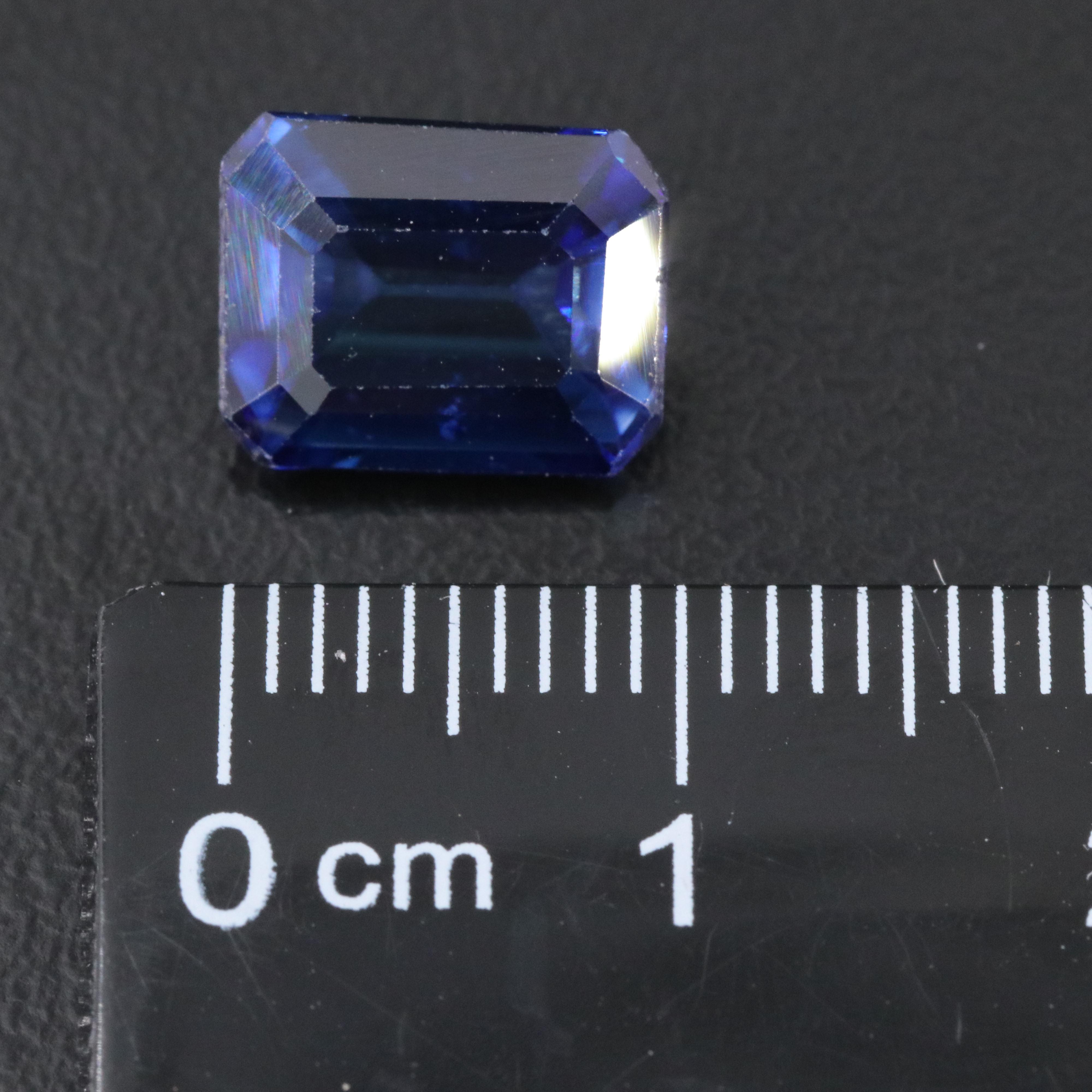 Loose 4.81 CT Lab Grown Sapphire
