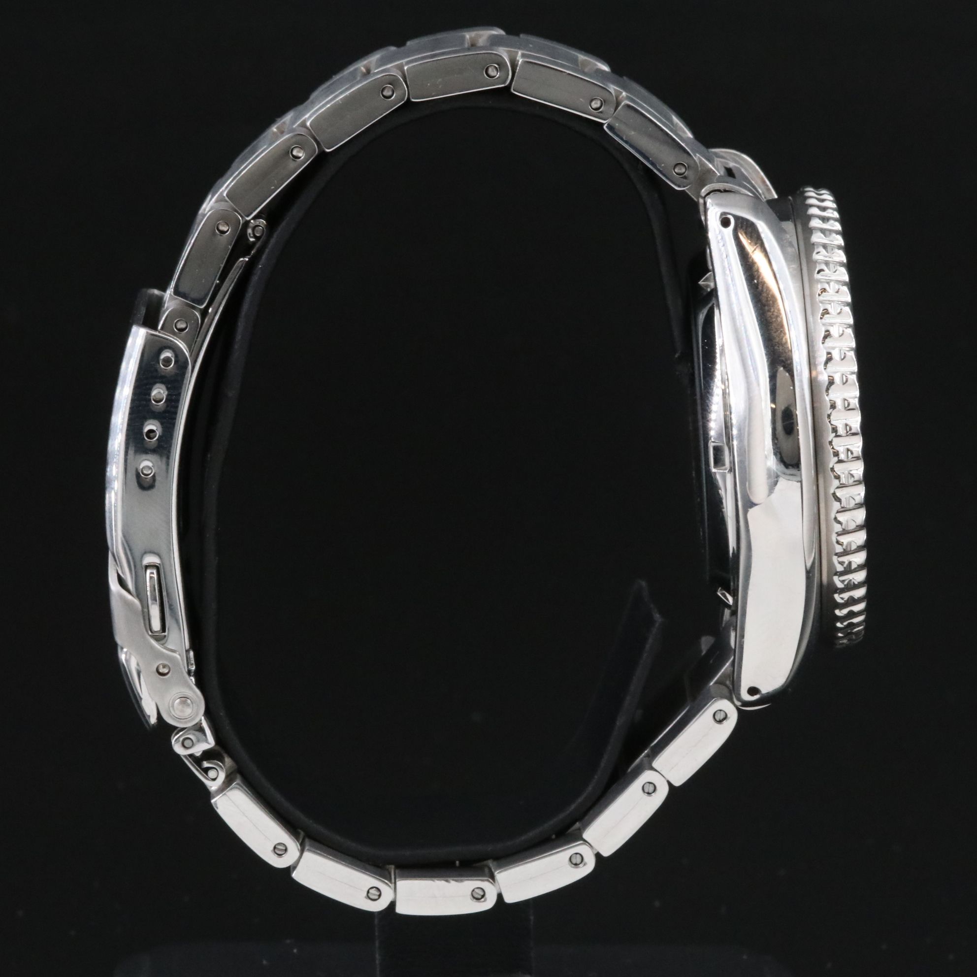 Seiko 5 Sports Day Date Skeleton Steel Automatic Watch