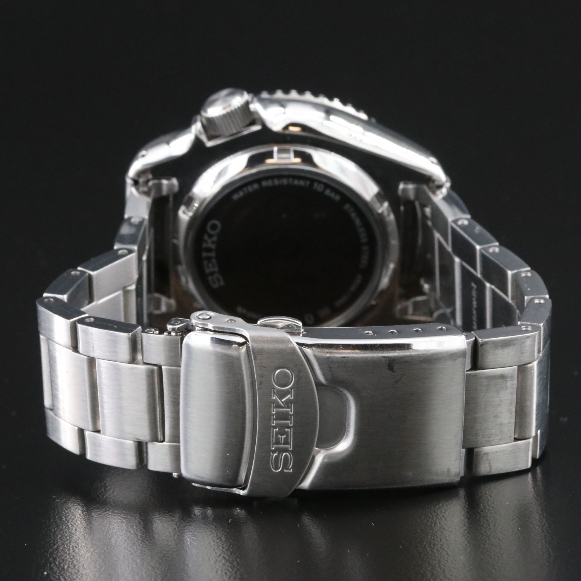 Seiko 5 Sports Day Date Skeleton Steel Automatic Watch