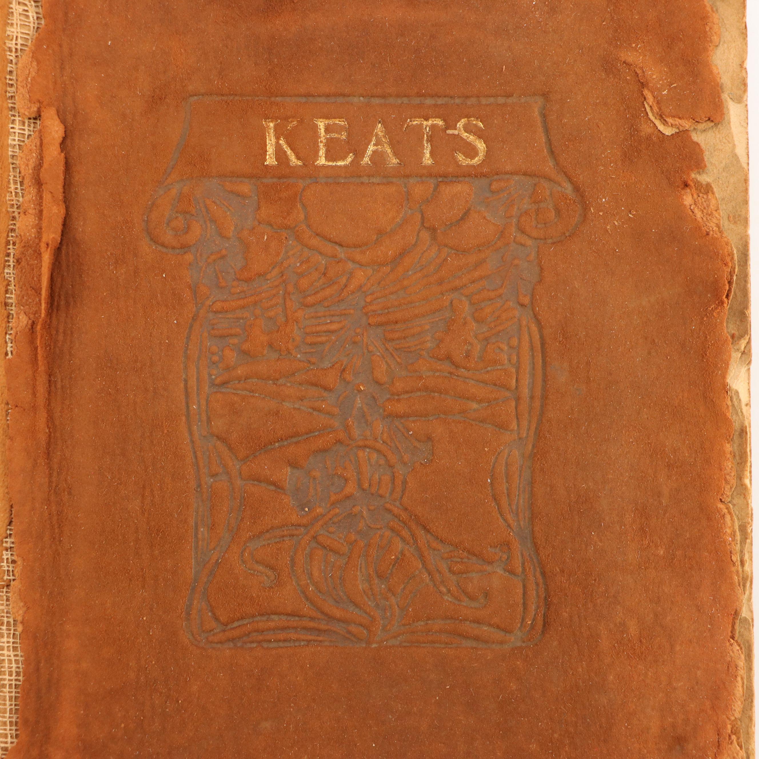 "Hypatia" by Charles Kingsley with Art Deco Birthday Ledger and Poetry Book