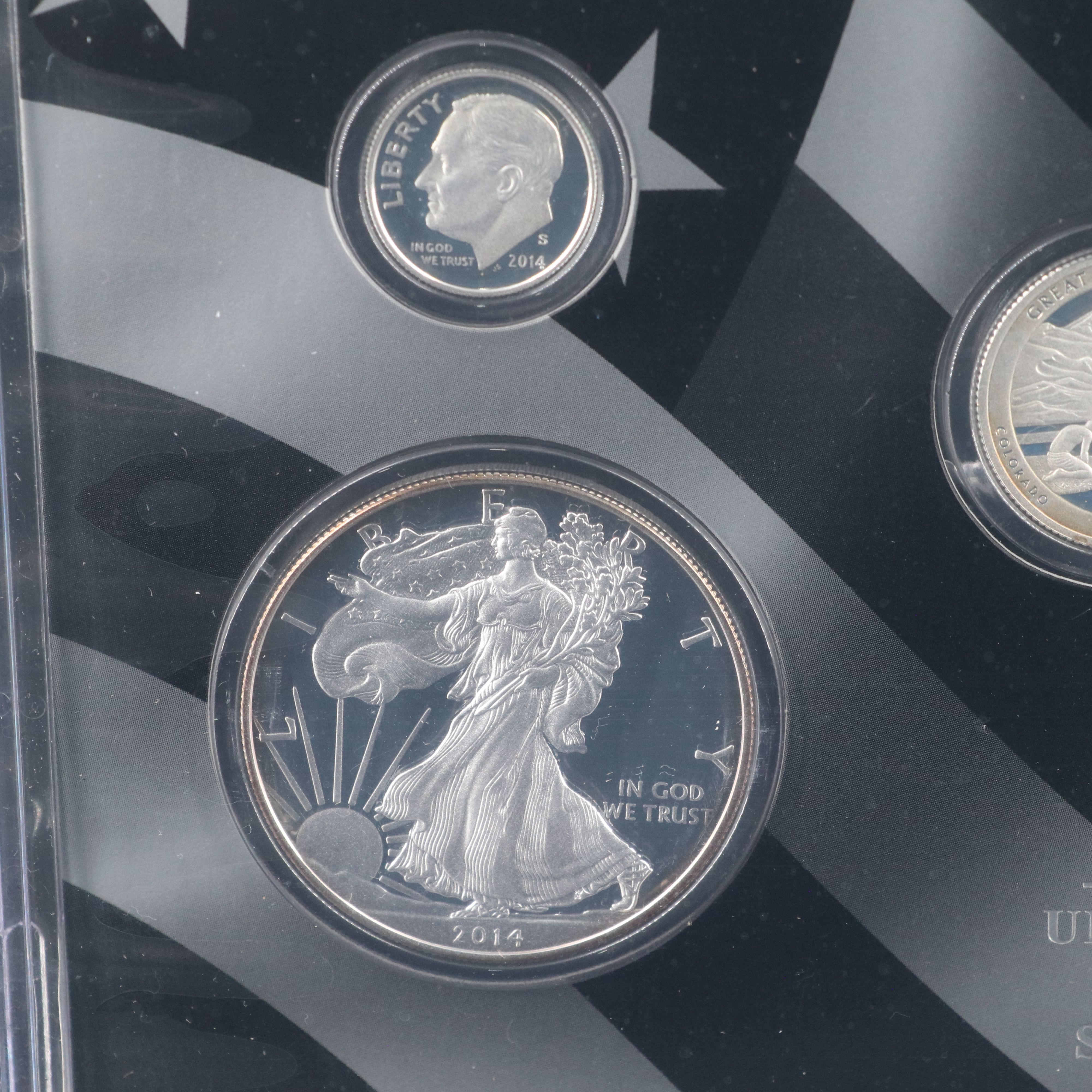 2014 Modern U.S. Limited Edition Silver Proof Set