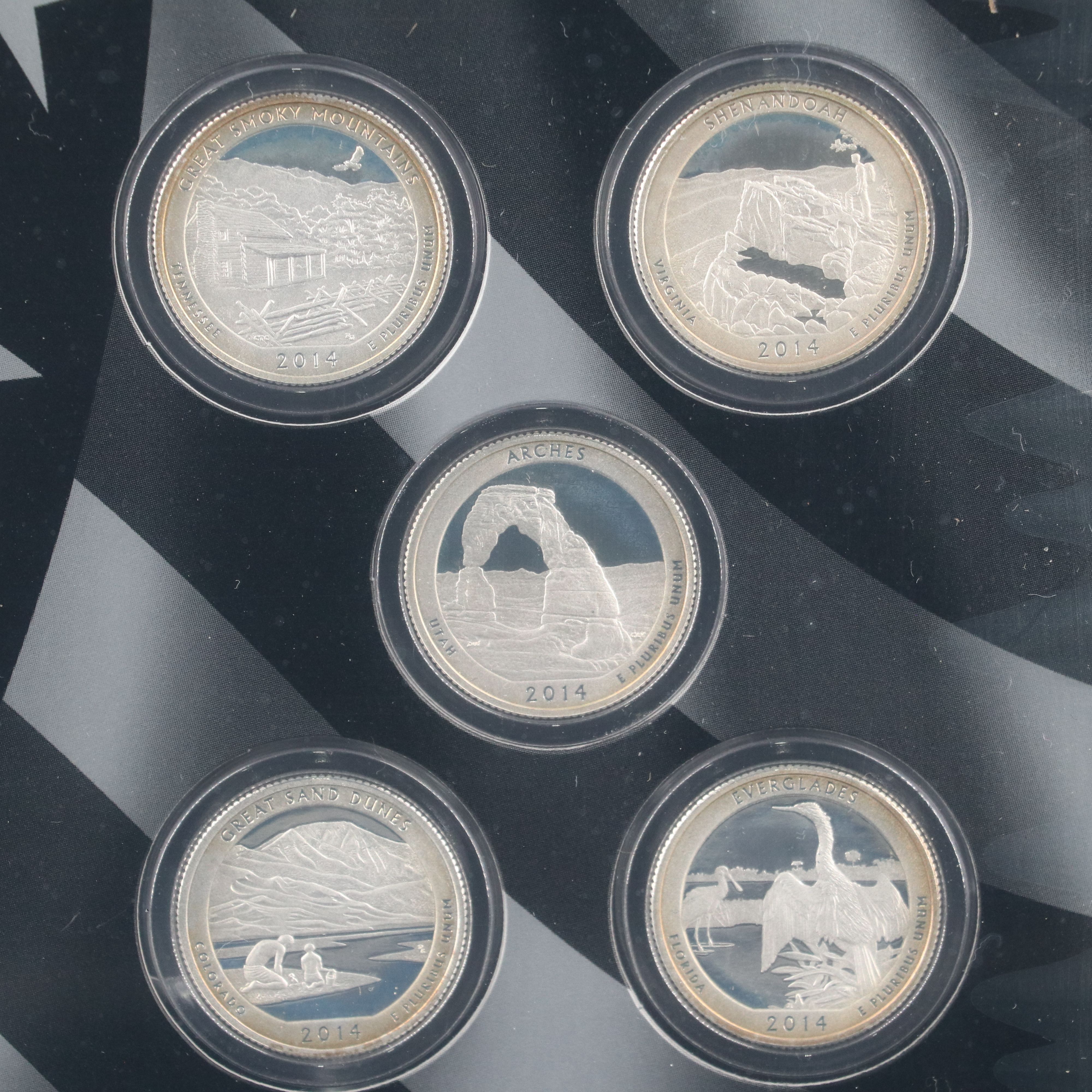 2014 Modern U.S. Limited Edition Silver Proof Set
