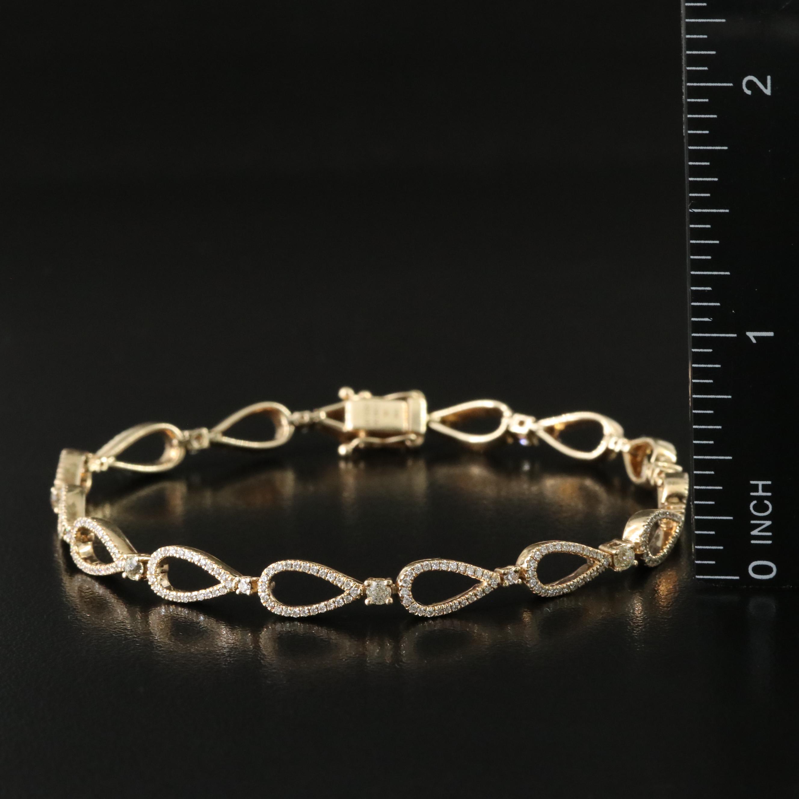 14K 1.62 CTW Diamond Bracelet