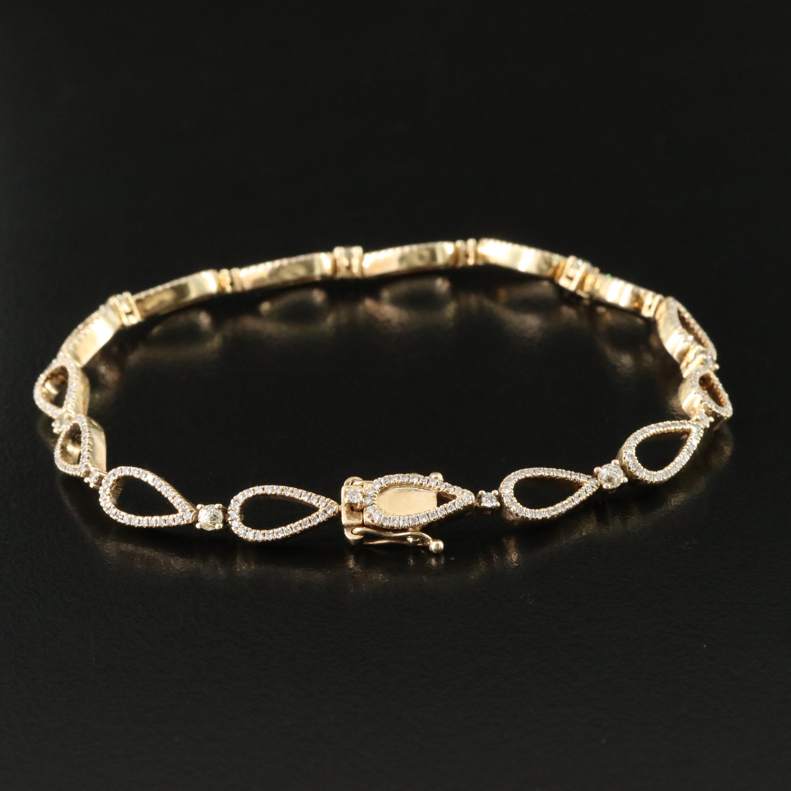 14K 1.62 CTW Diamond Bracelet