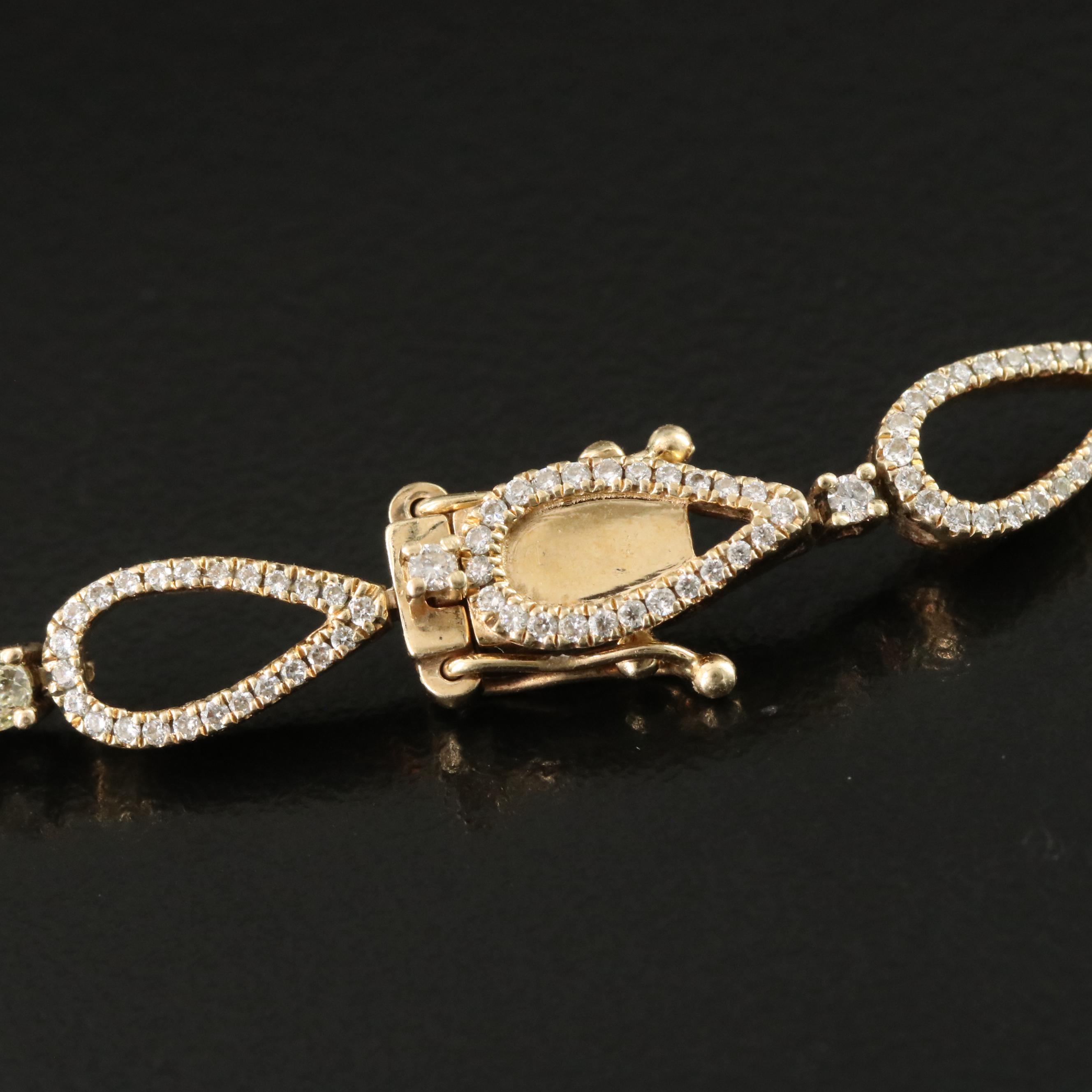 14K 1.62 CTW Diamond Bracelet