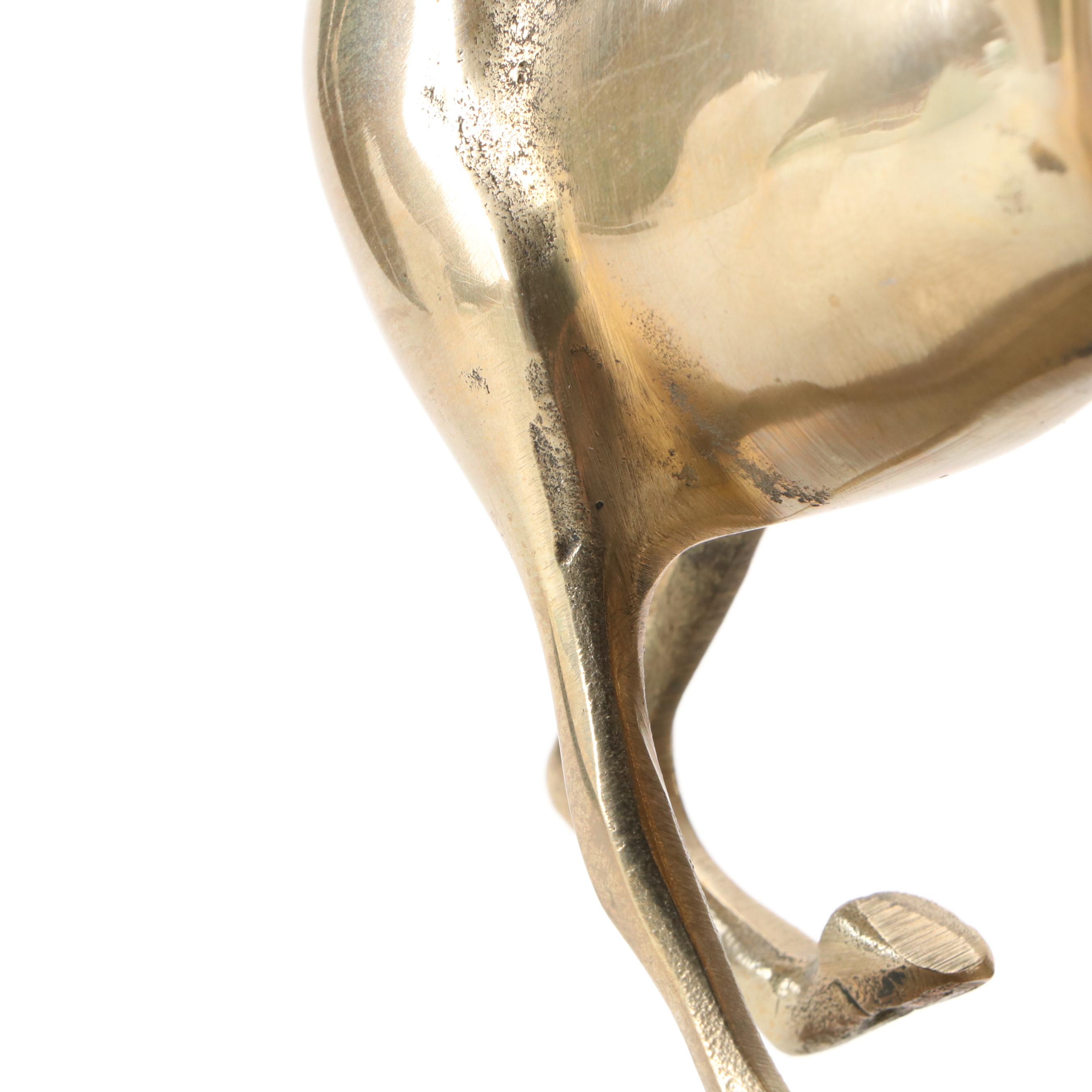 Cast Brass "Wild Horses" Running Mustangs Award