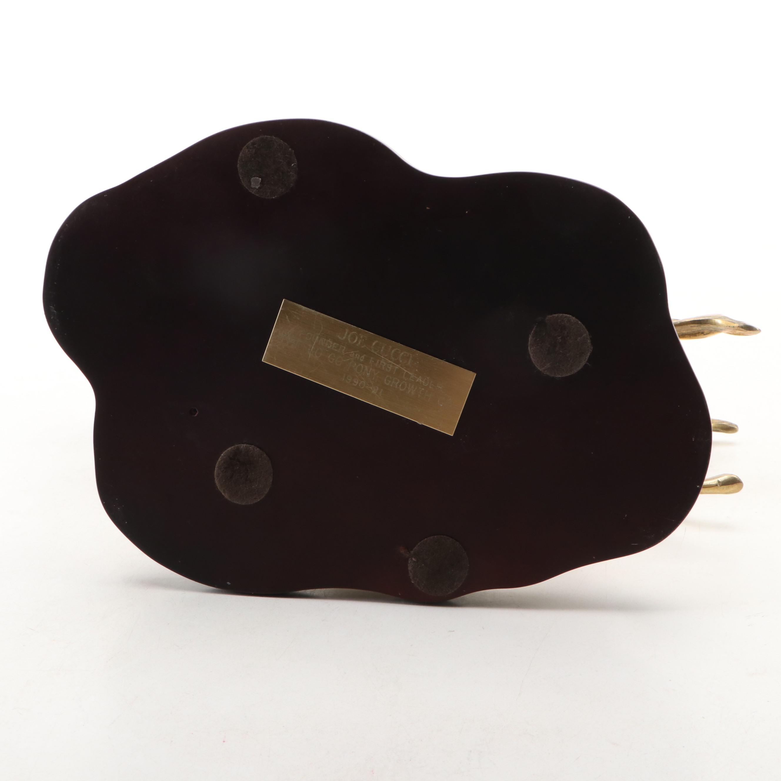 Cast Brass "Wild Horses" Running Mustangs Award