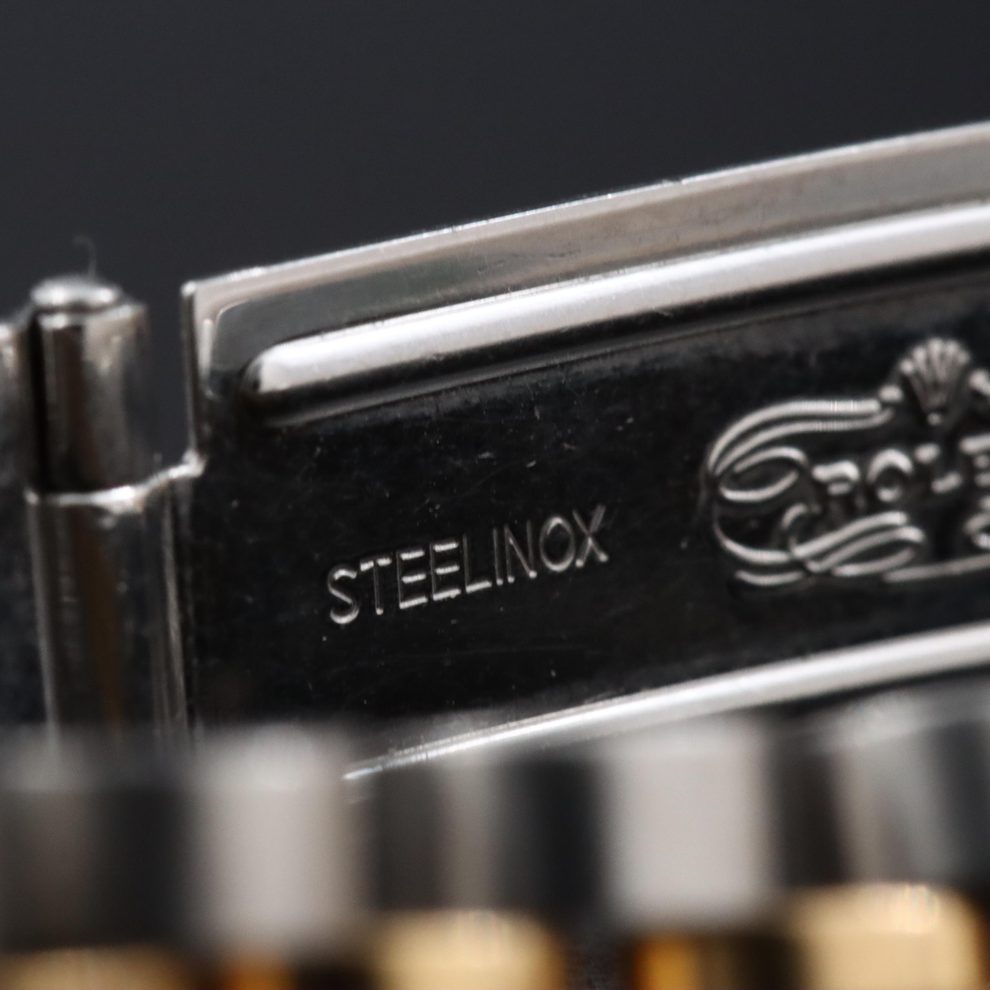 Rolex White Mother-of-Pearl Roman Dial Datejust 79173 Watch