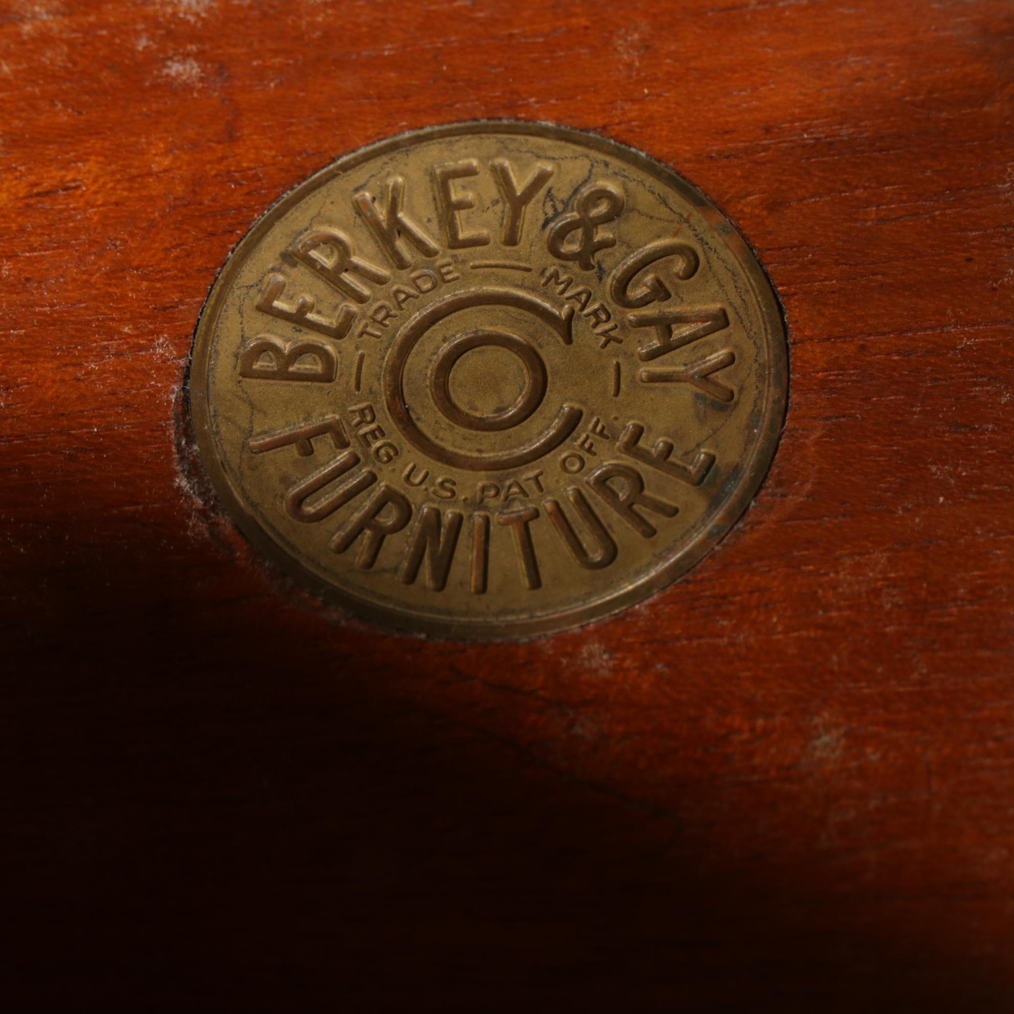 Berkey & Gay Jacobean Style Walnut Sideboard, Early 20th Century