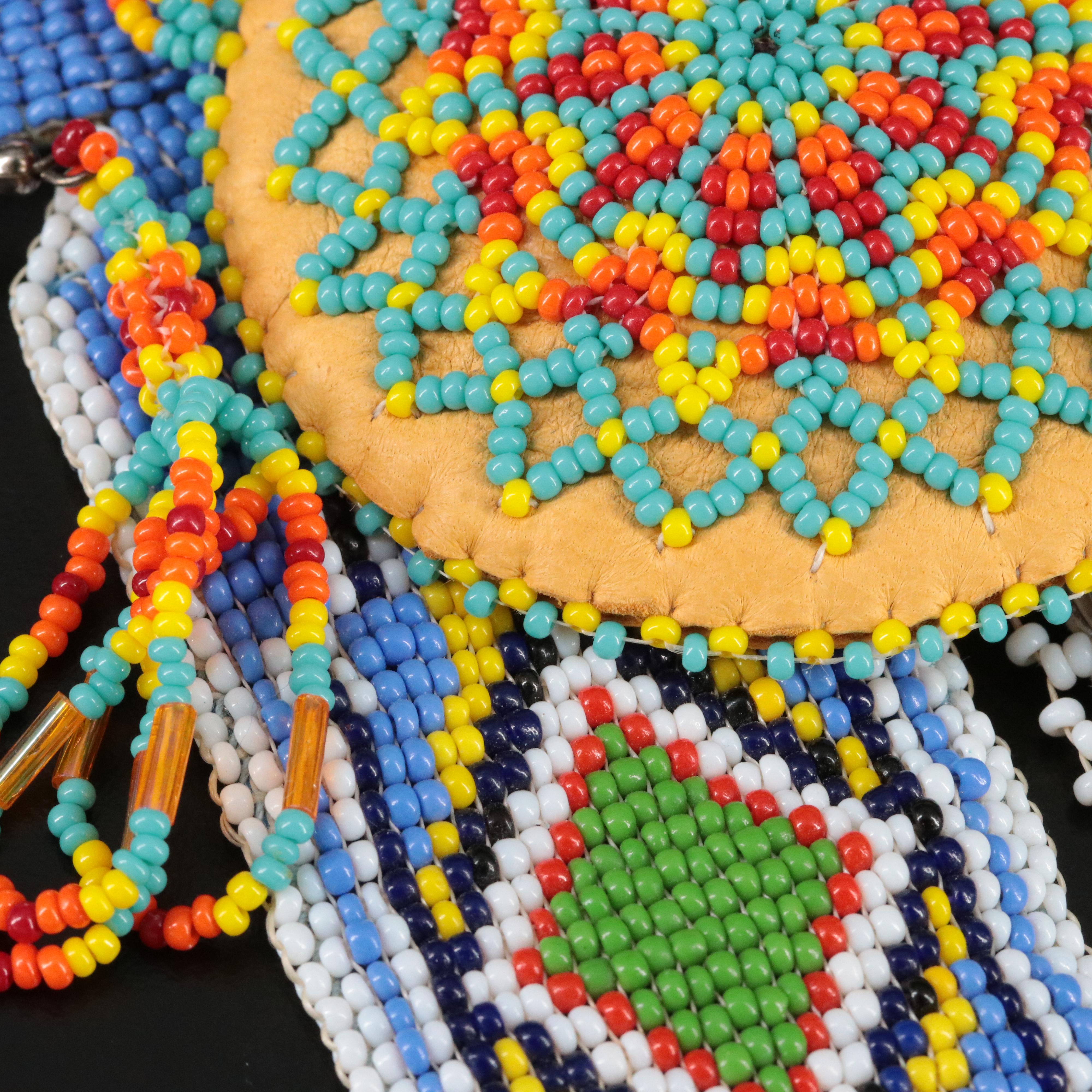 Seed Bead Necklaces and Earrings