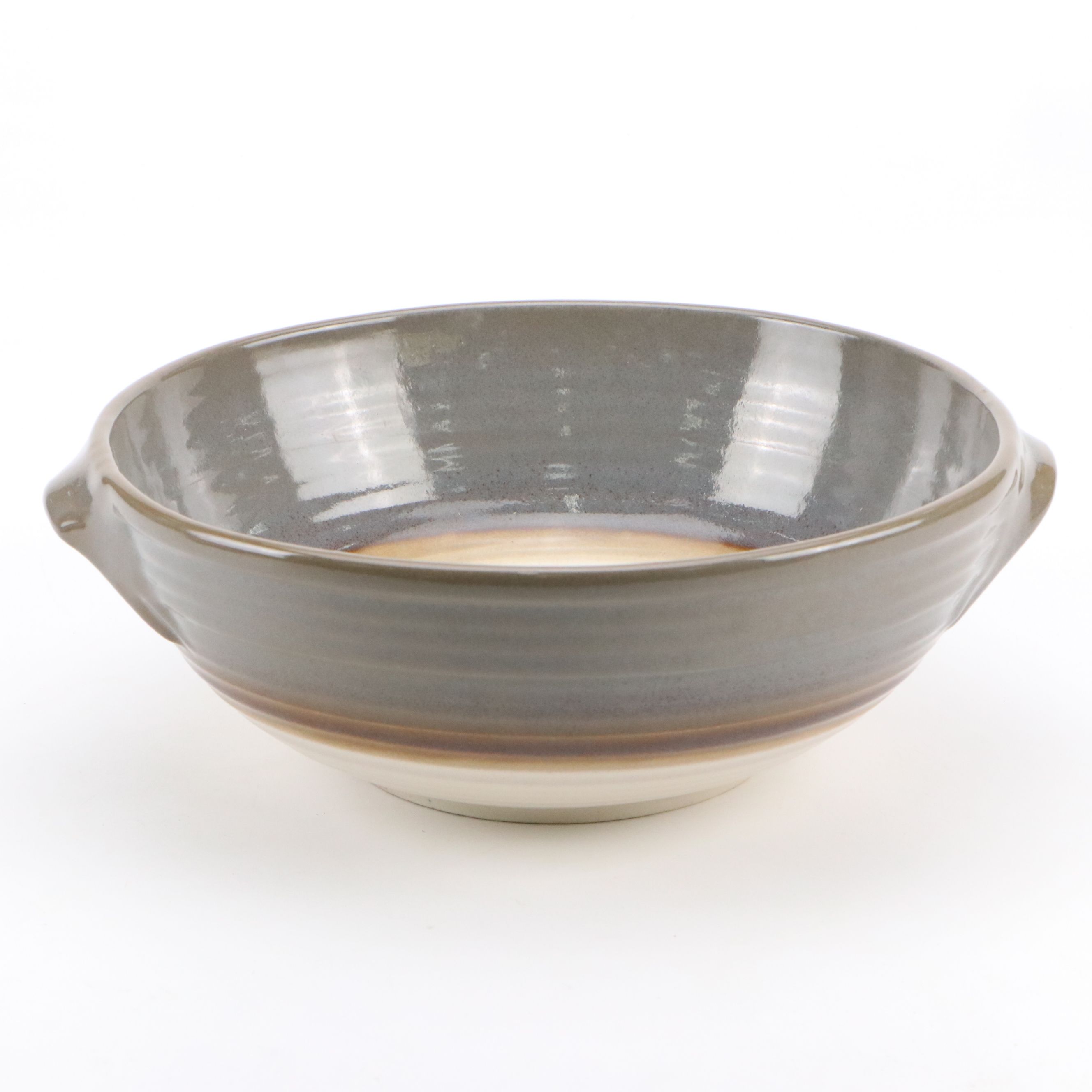 Haeger Handled Ceramic Bowl