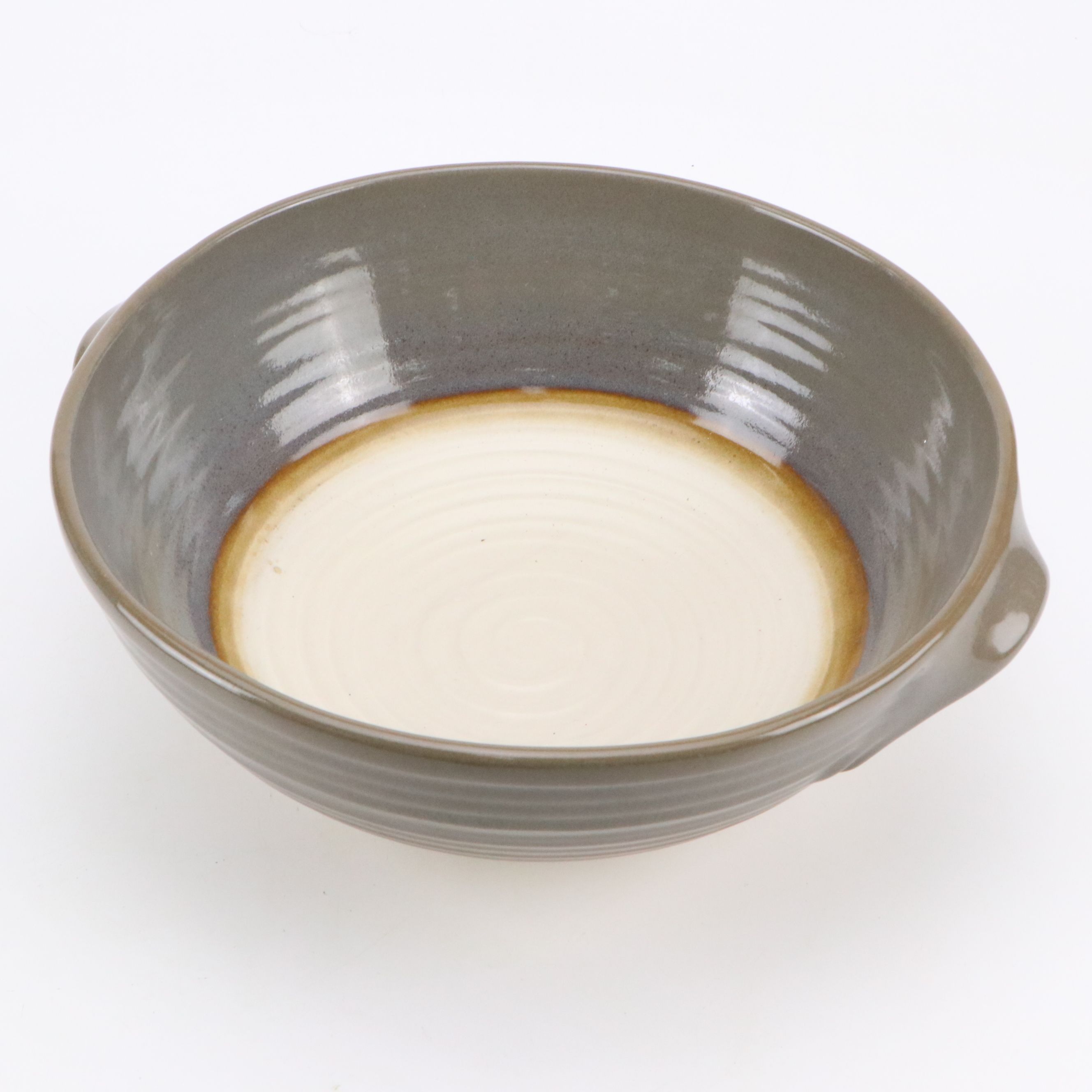 Haeger Handled Ceramic Bowl