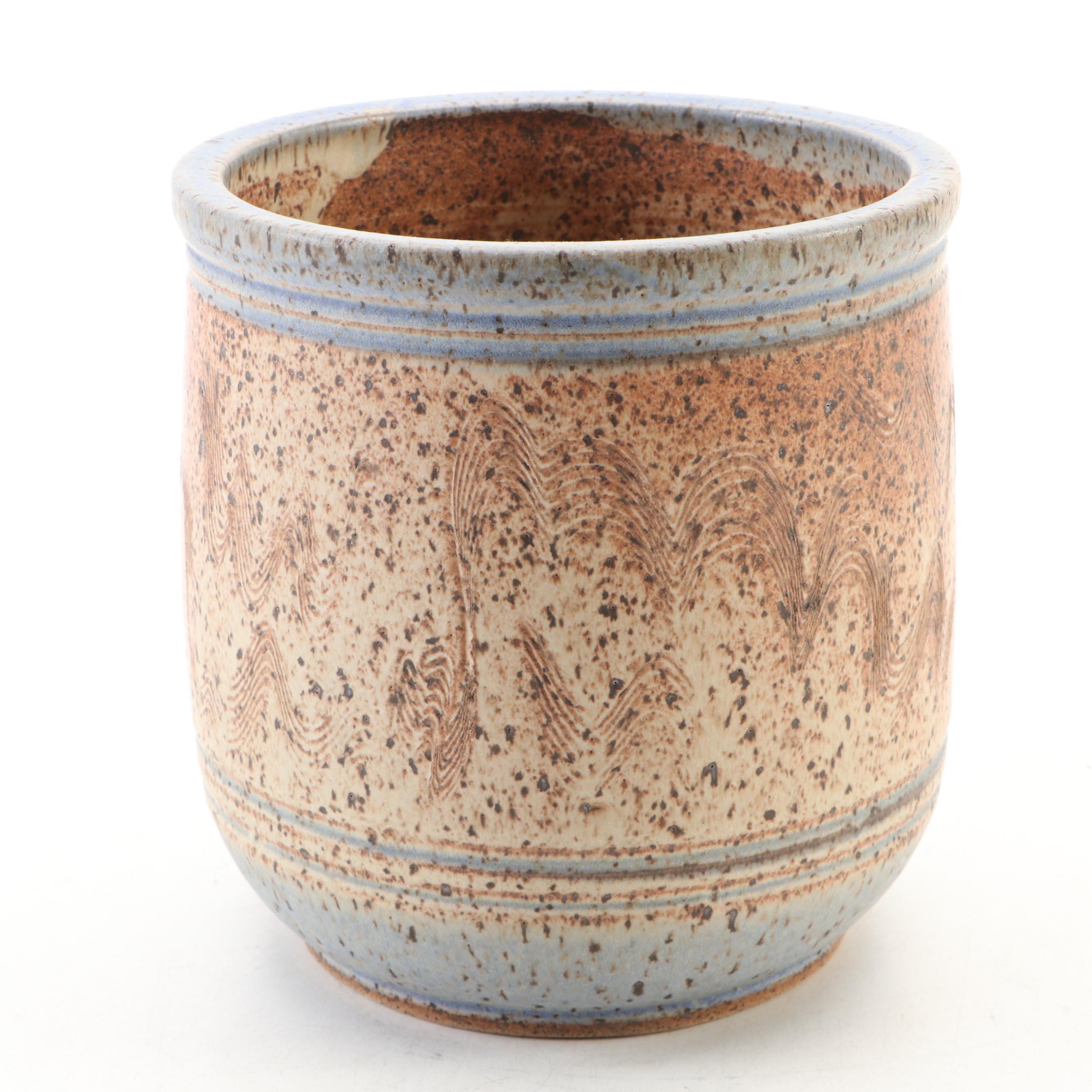 Dick Overman Handcrafted Stoneware Vase