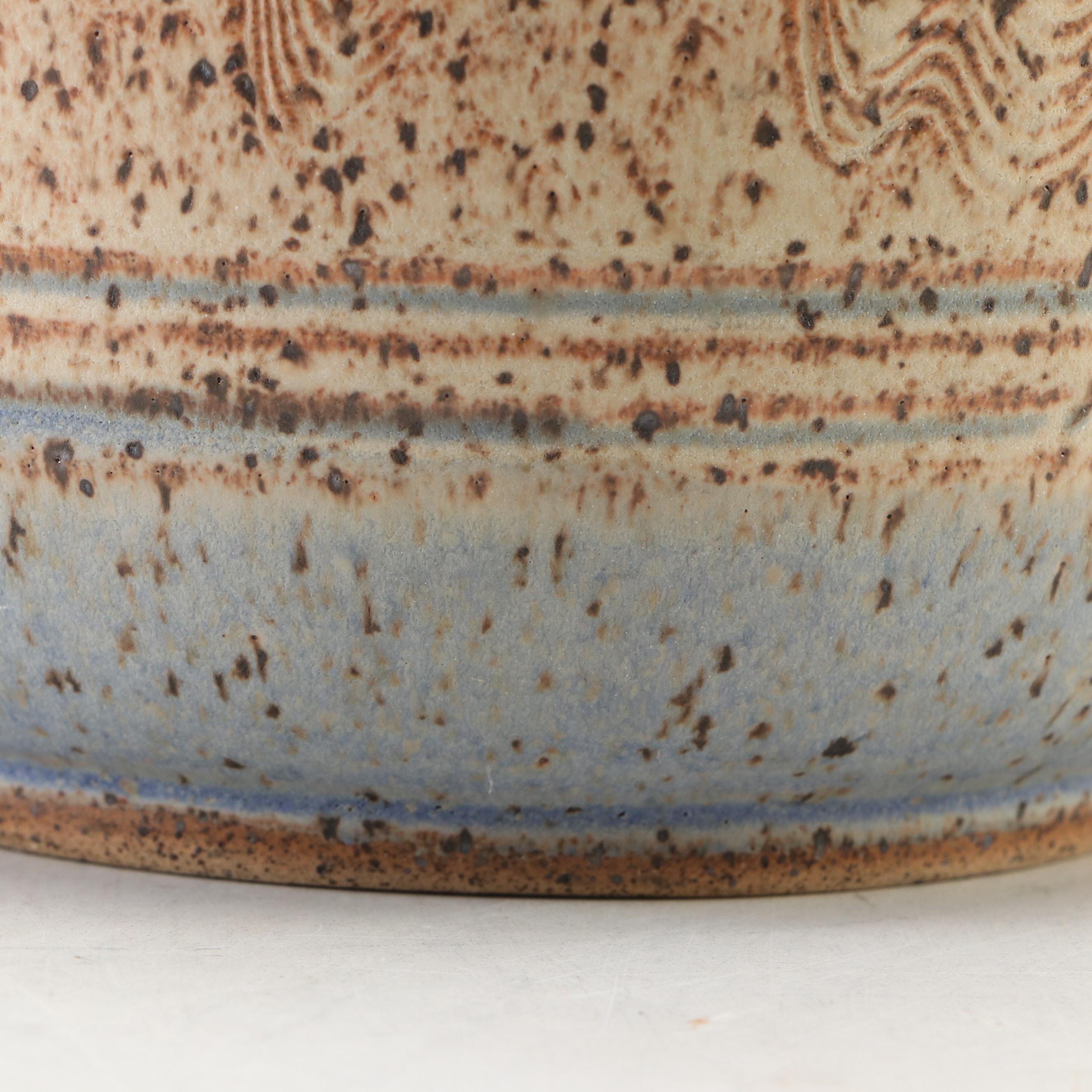 Dick Overman Handcrafted Stoneware Vase