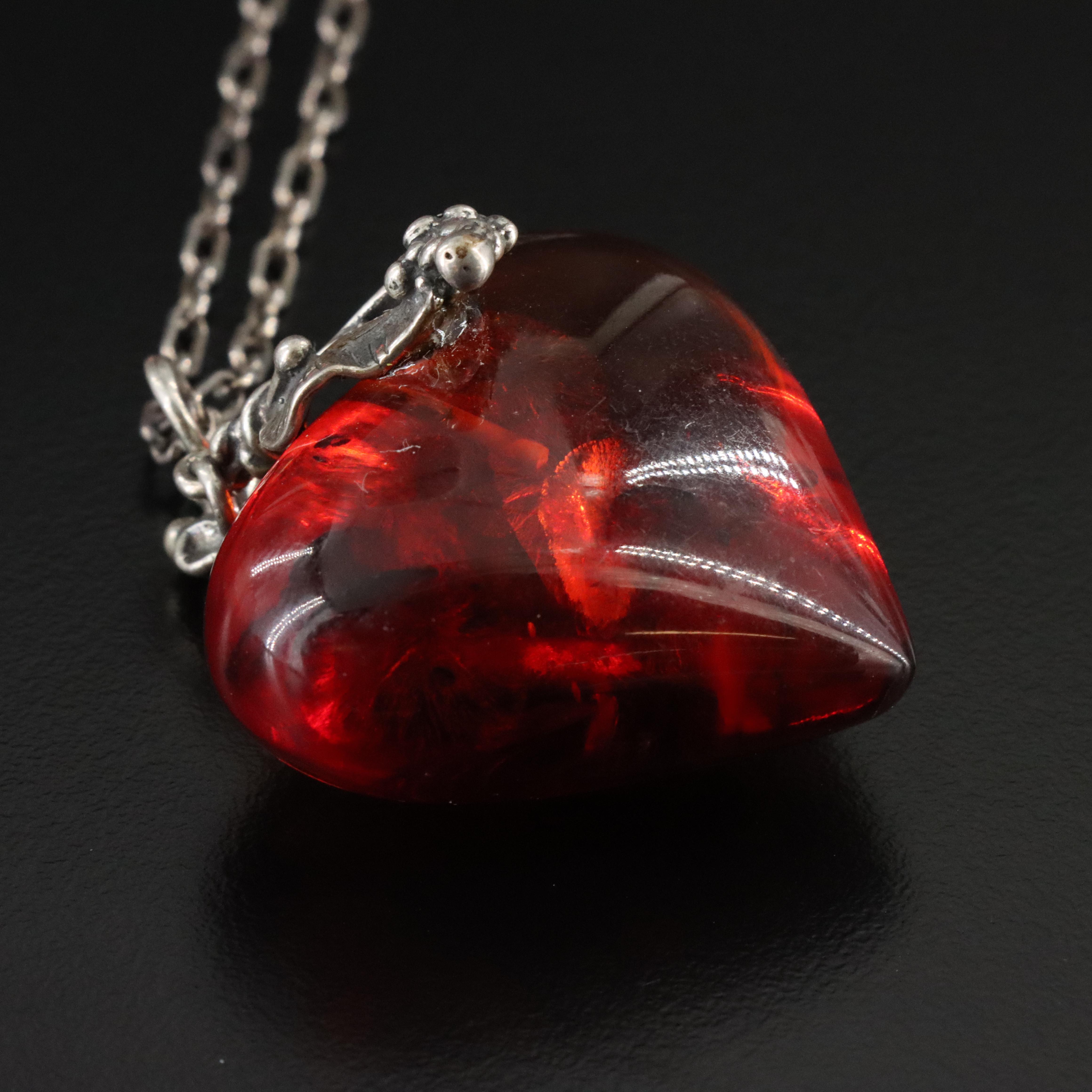 Jewelry Collection Including Sterling, Polish Amber, Stuart Nye & Vatican Museum