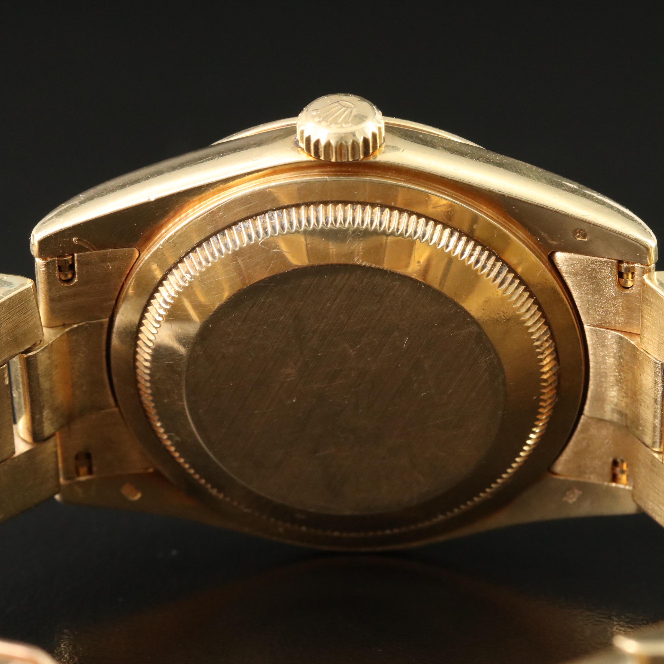 Rolex Day-Date 118208 18K Gold 36mm Automatic Watch c.2000