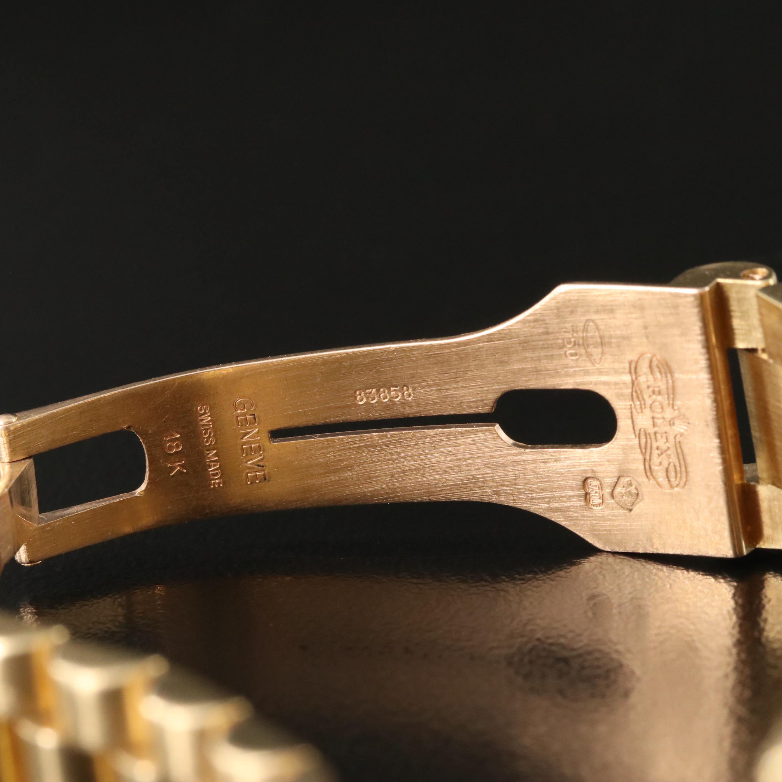 Rolex Day-Date 118208 18K Gold 36mm Automatic Watch c.2000