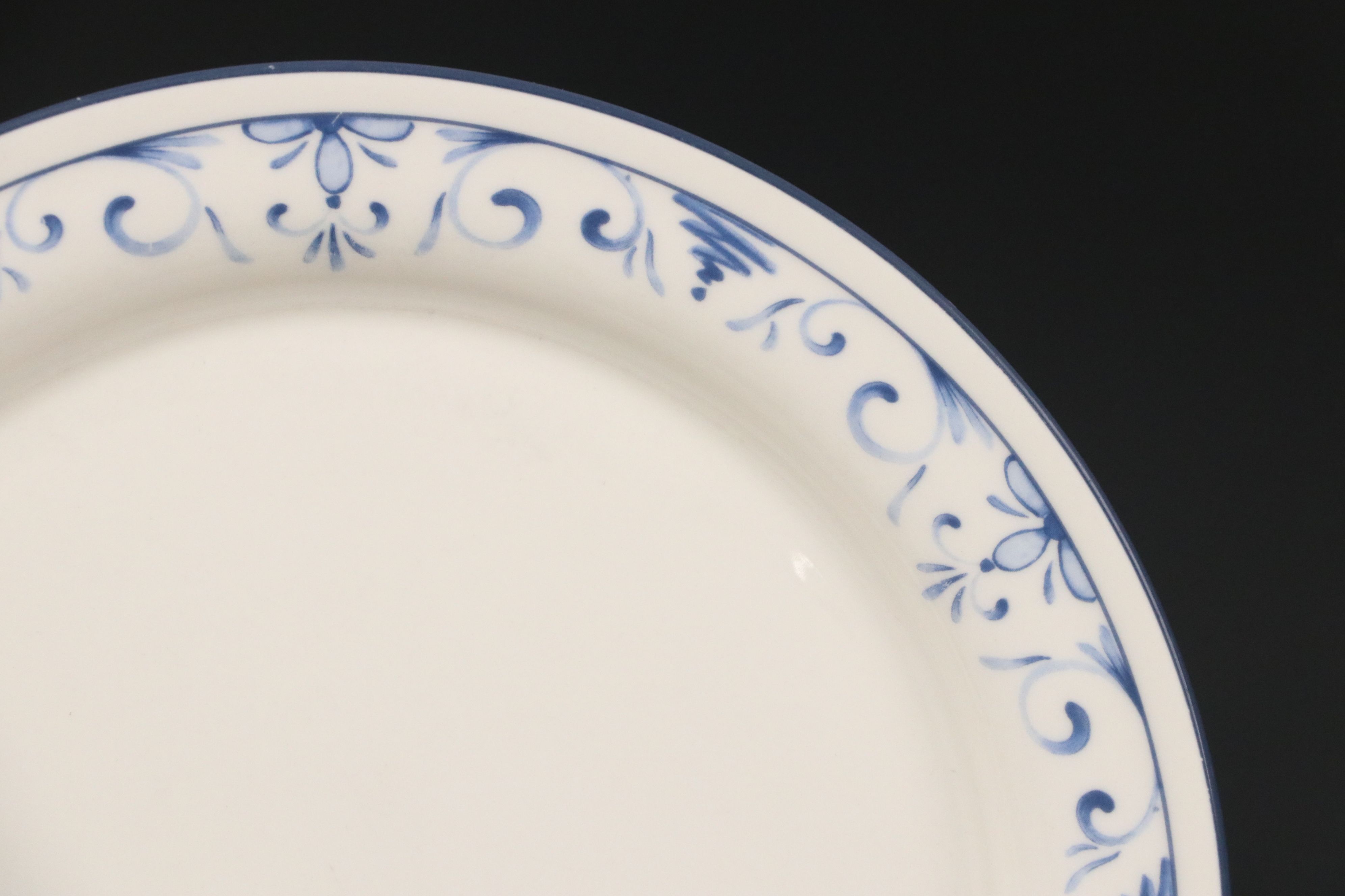 Lenox "Country Blue" Stone China Dinnerware, 1987–1993