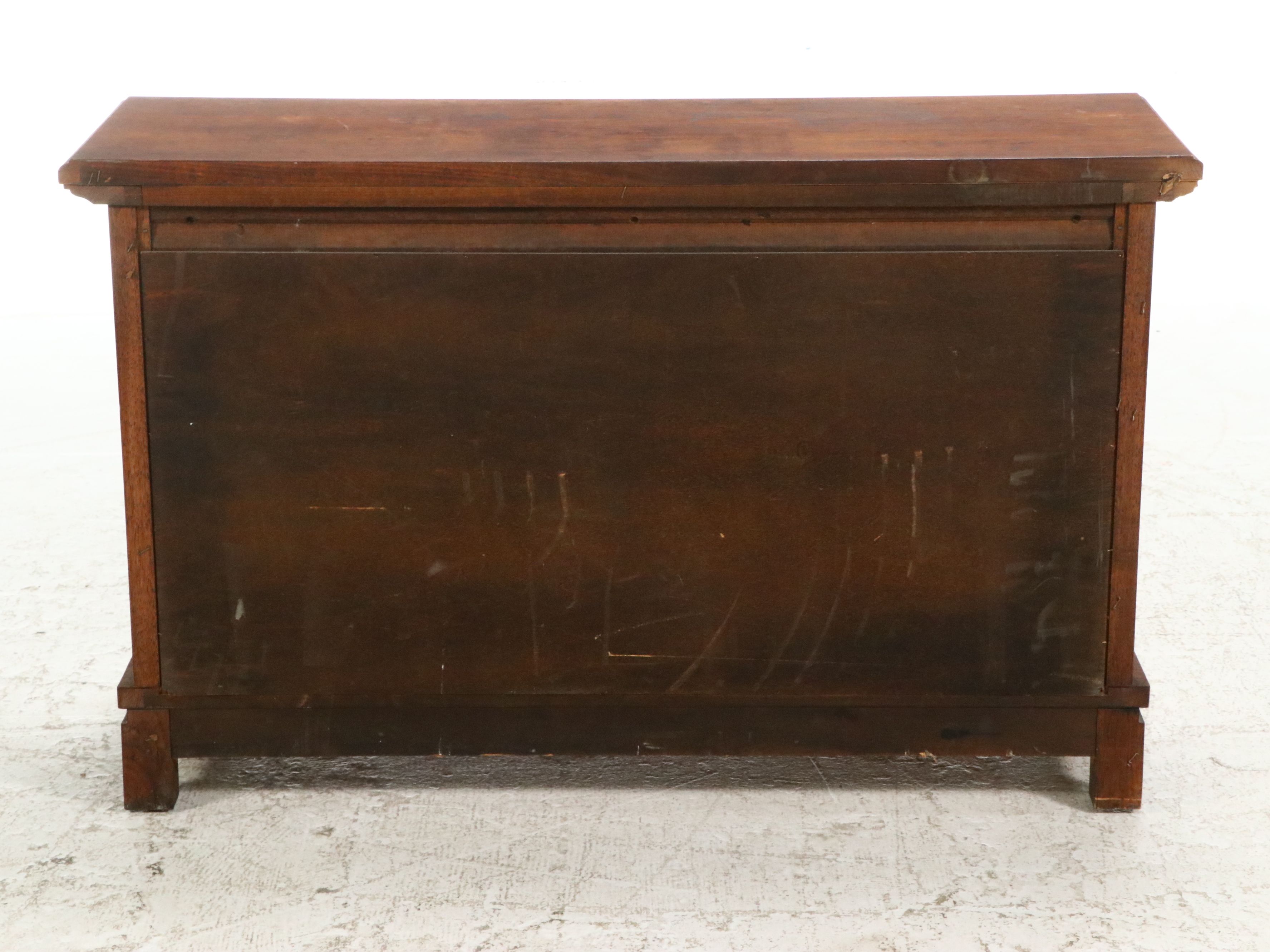 Spanish Baroque Style Grapevine Carved Oak Cabinet, 20th Century