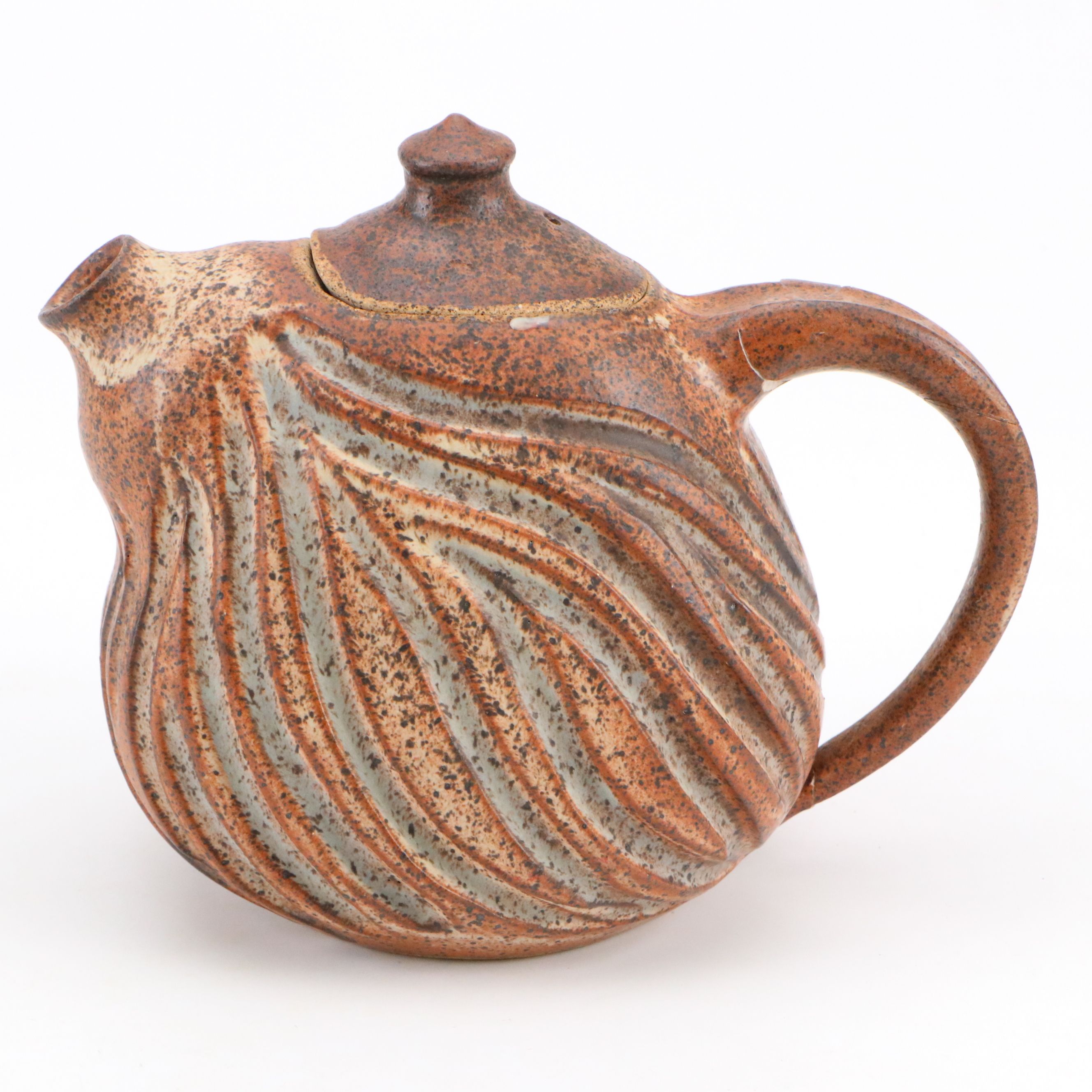 Dick Overman Handcrafted Stoneware Teapot