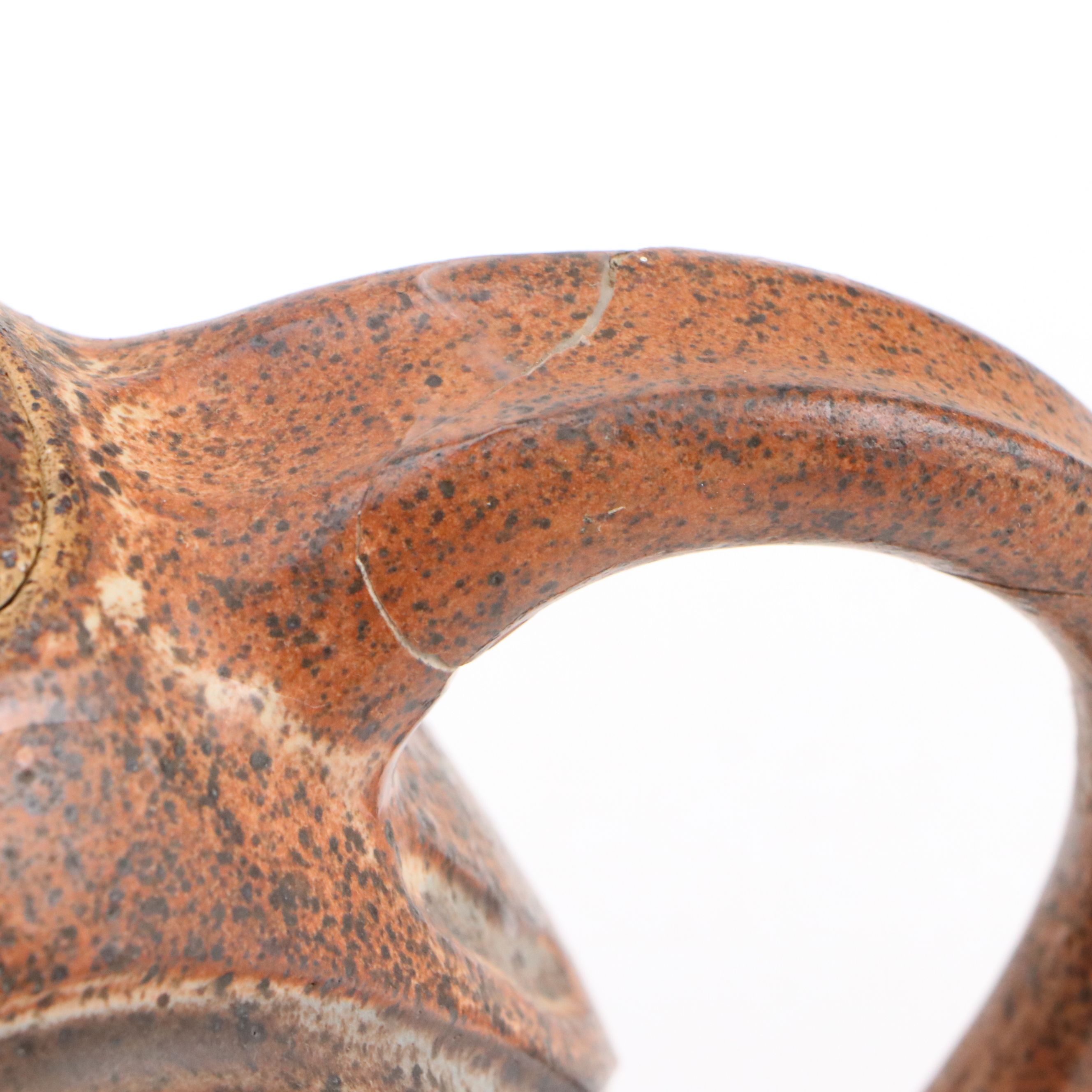 Dick Overman Handcrafted Stoneware Teapot