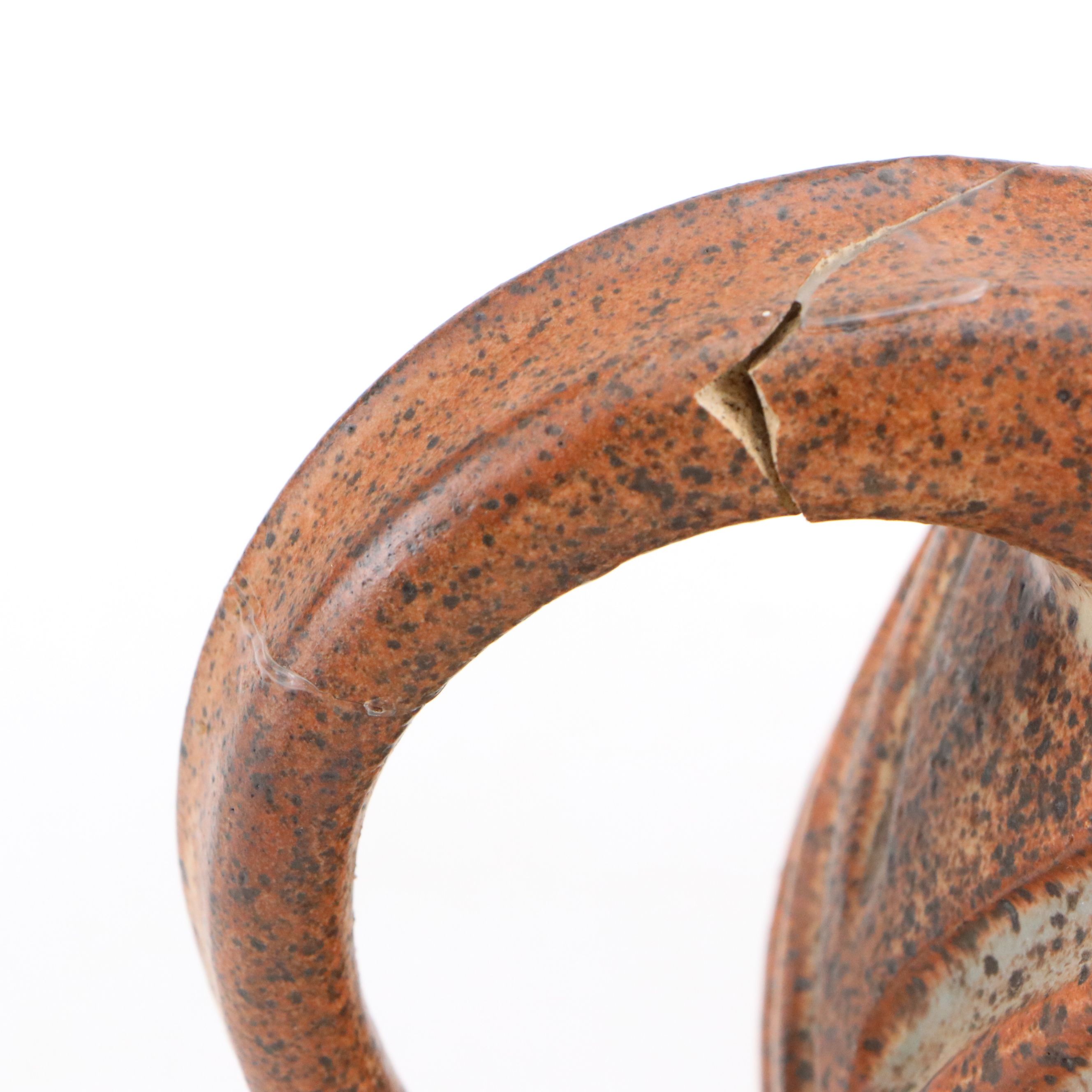 Dick Overman Handcrafted Stoneware Teapot