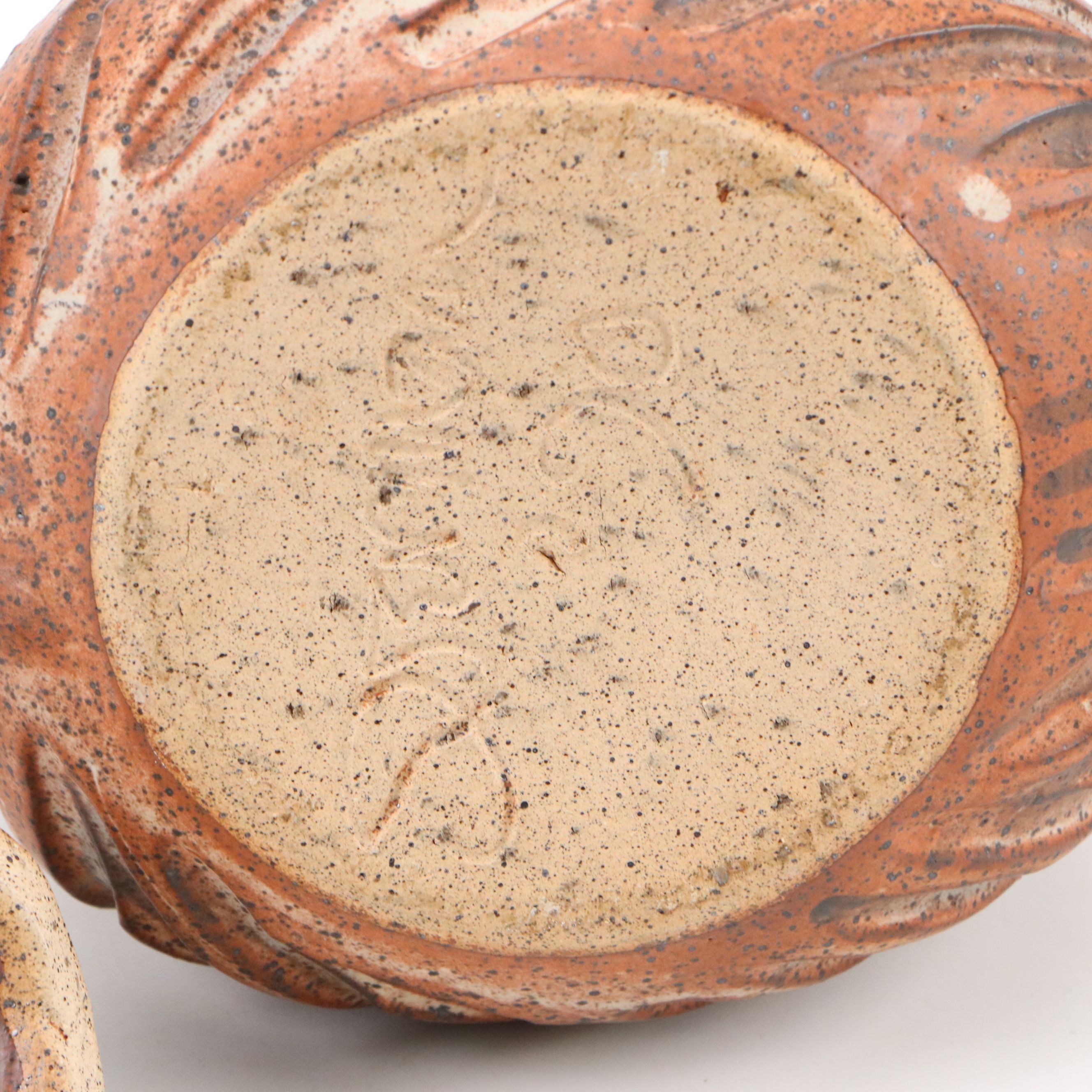 Dick Overman Handcrafted Stoneware Teapot