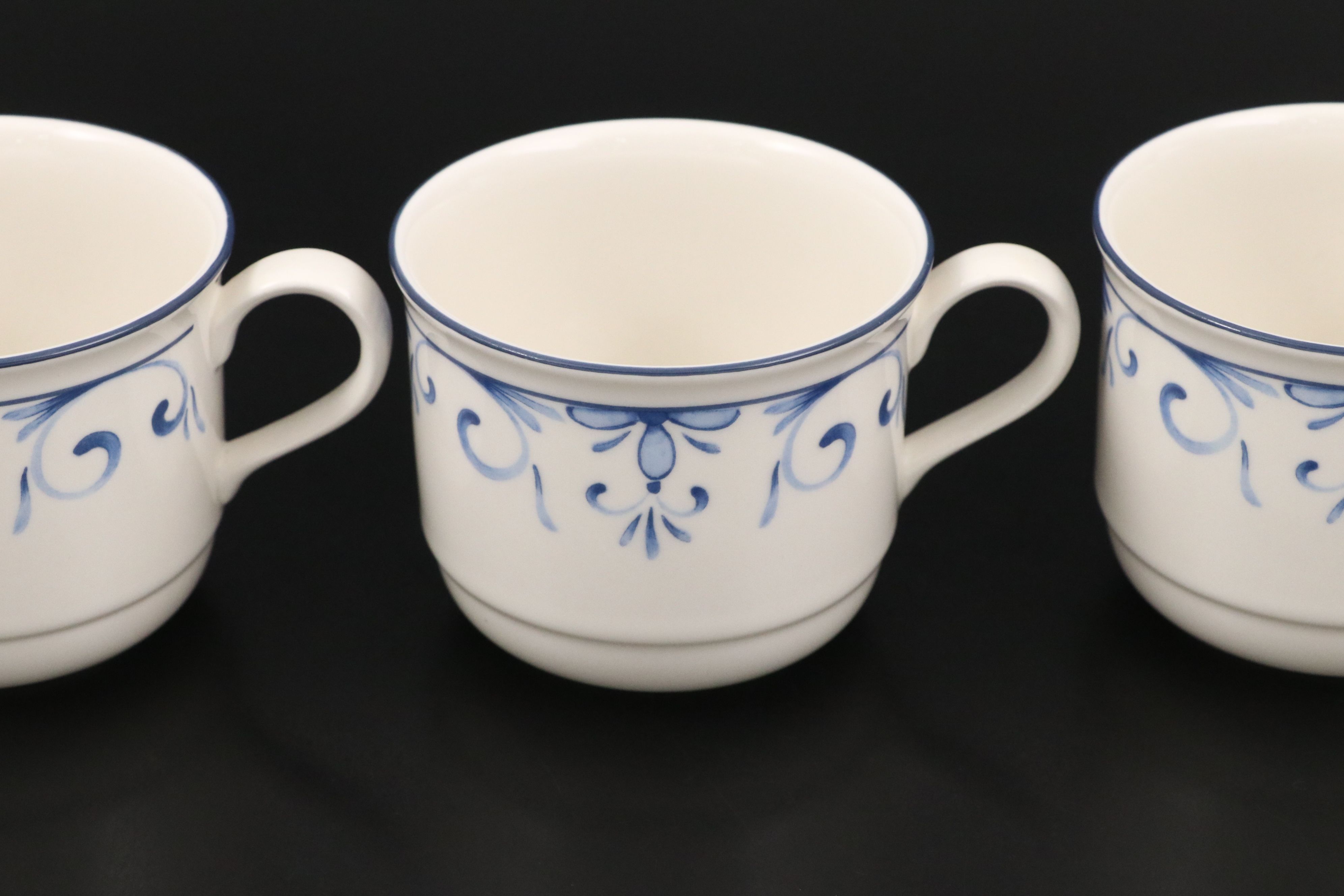Lenox "Country Blue" Stone China Dinnerware, 1987–1993