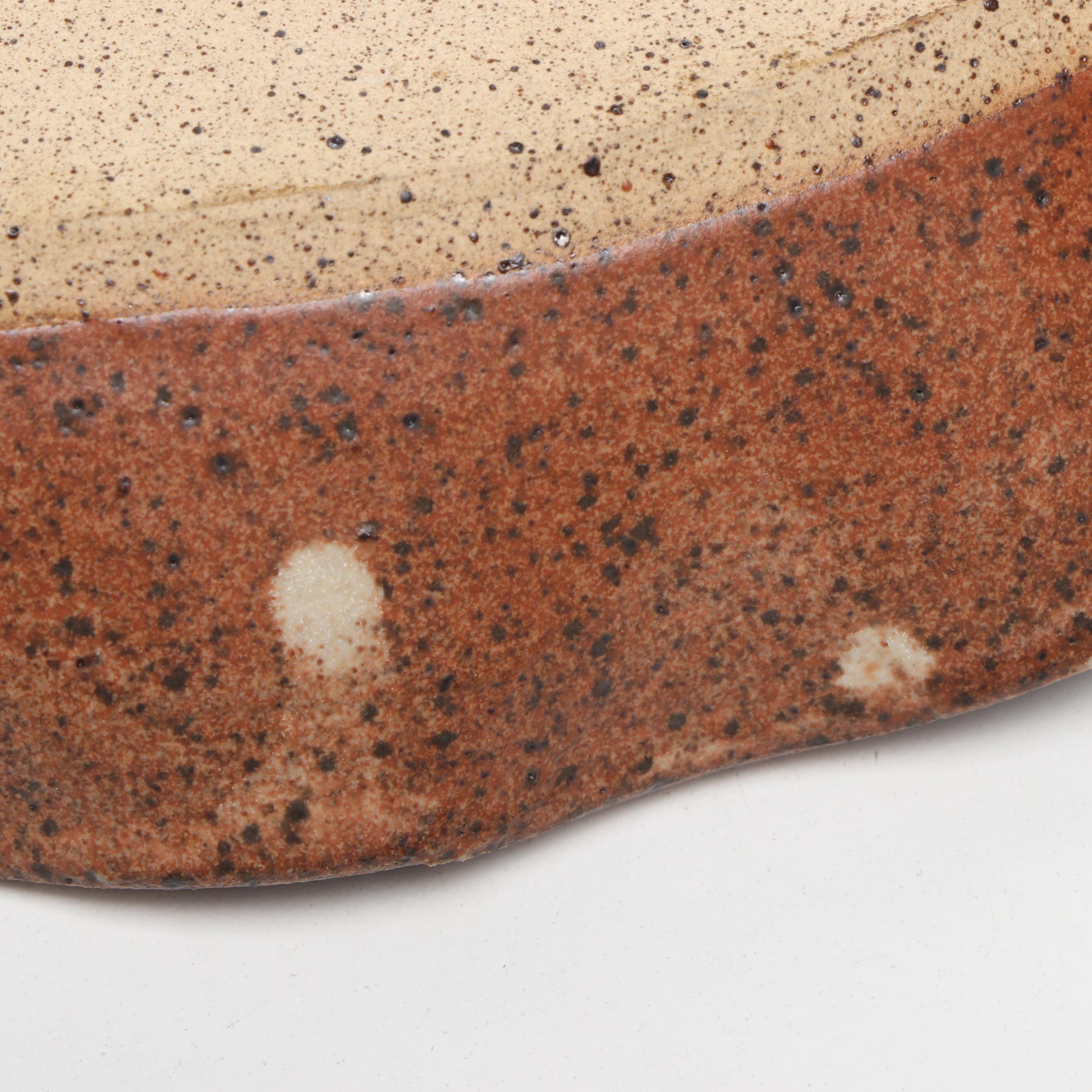 Dick Overman Stoneware Pie Plates, 1980s