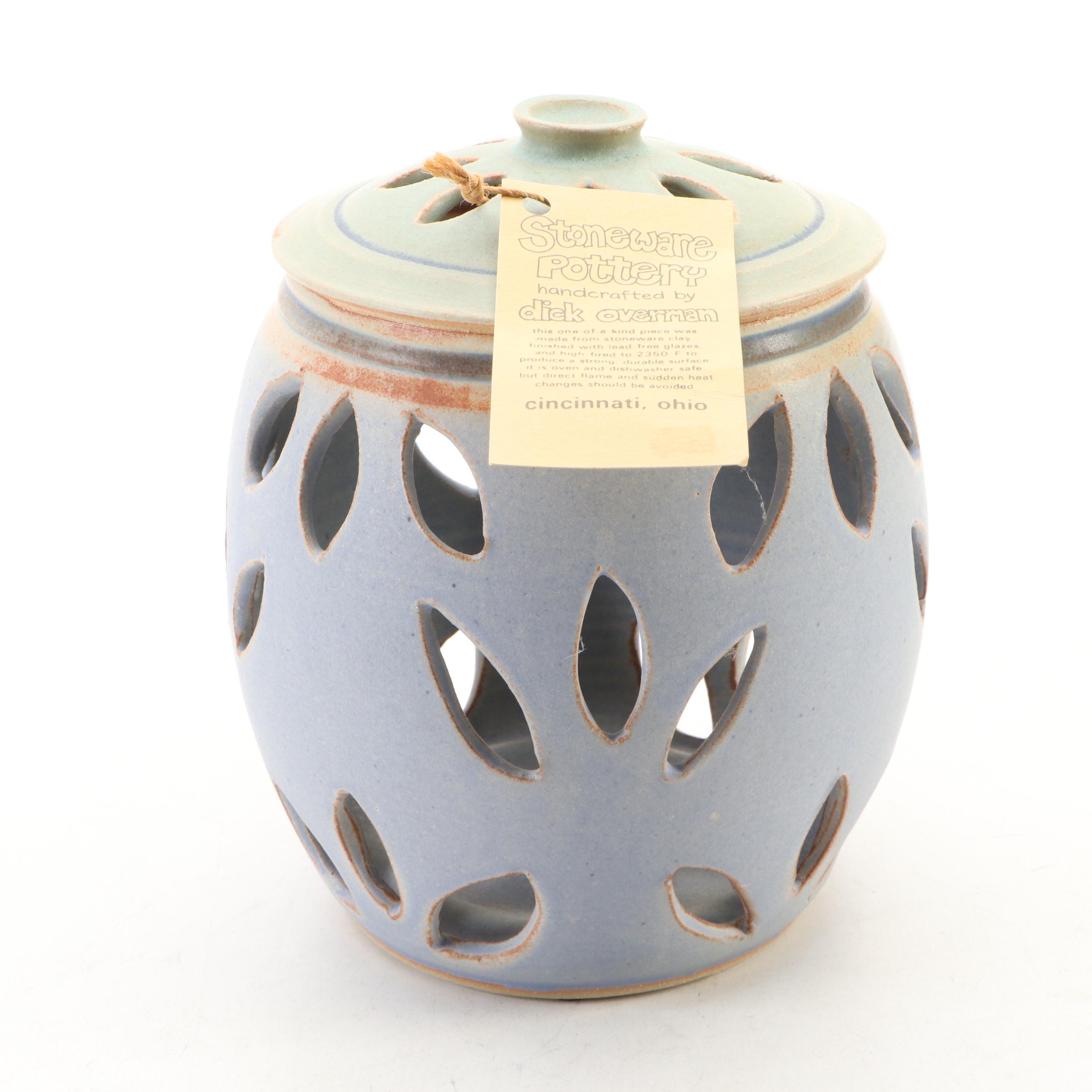 Dick Overman Handcrafted Stoneware Lantern