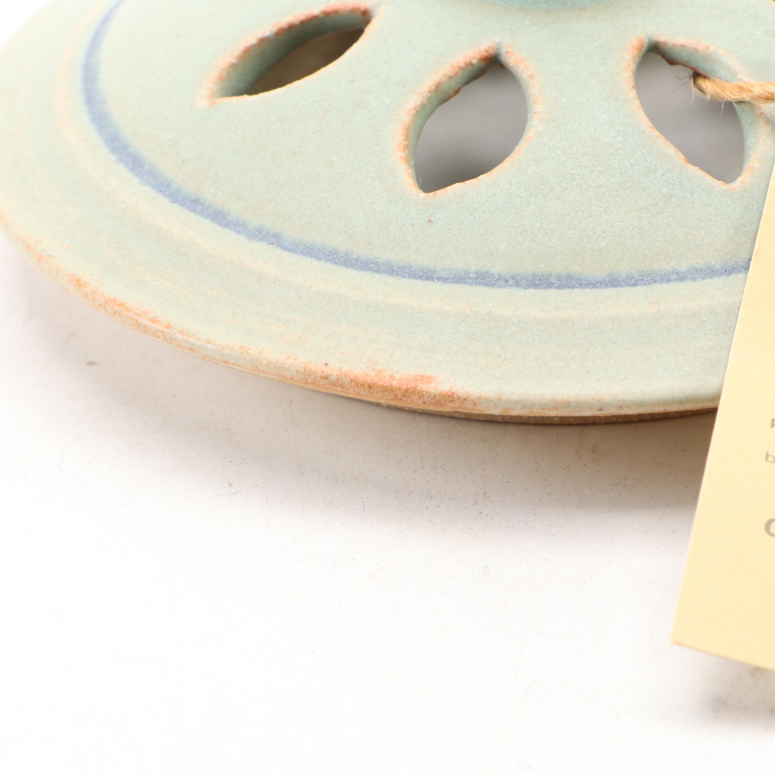 Dick Overman Handcrafted Stoneware Lantern