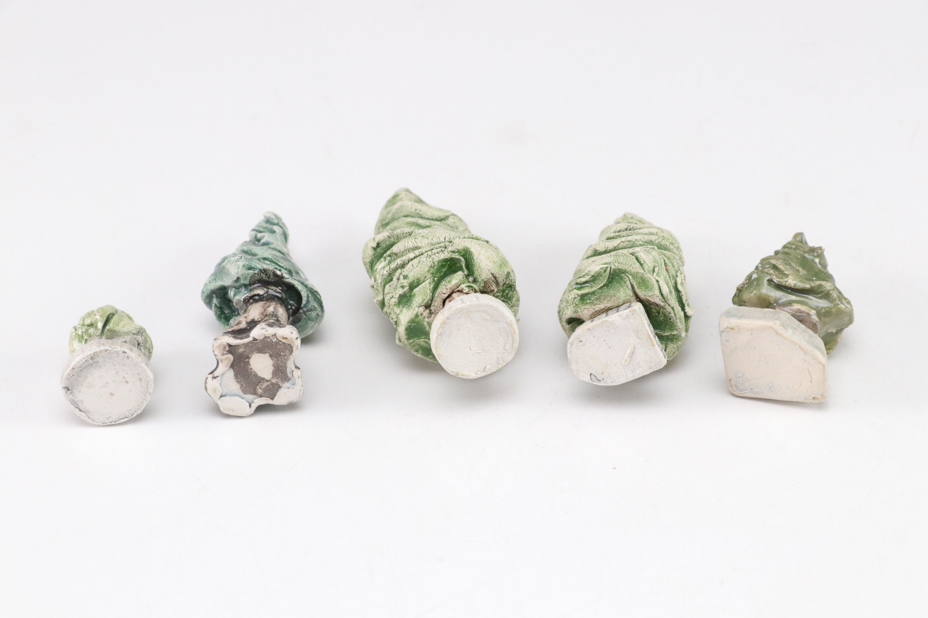 Gault Ceramic Miniature Houses, Trees & Other Buildings