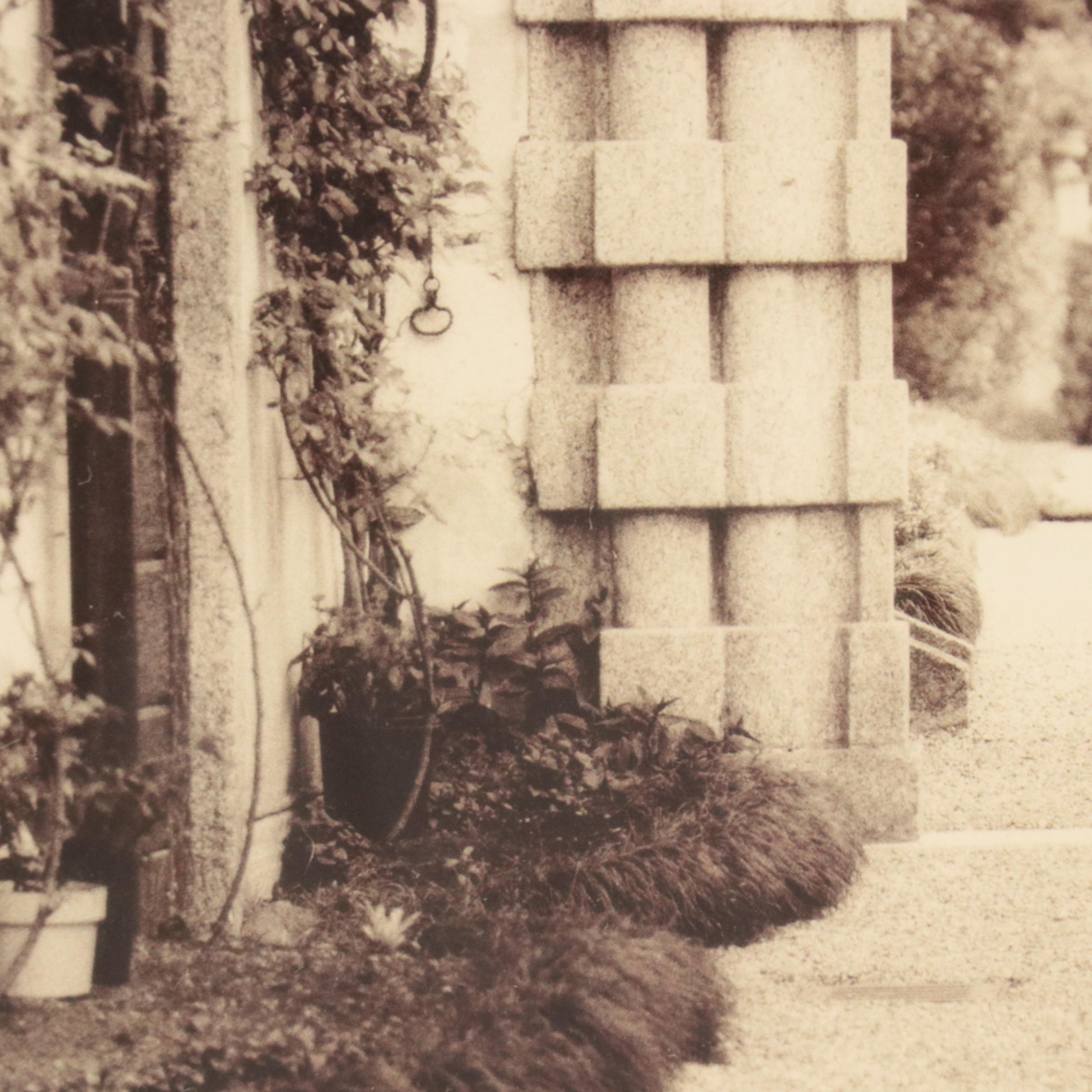 Alan Blaustein Offset Lithograph "Galliera Veneta, Padova"